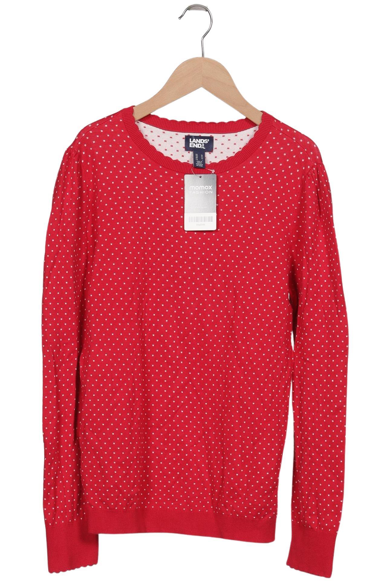 

Lands End Damen Pullover, rot, Gr. 38