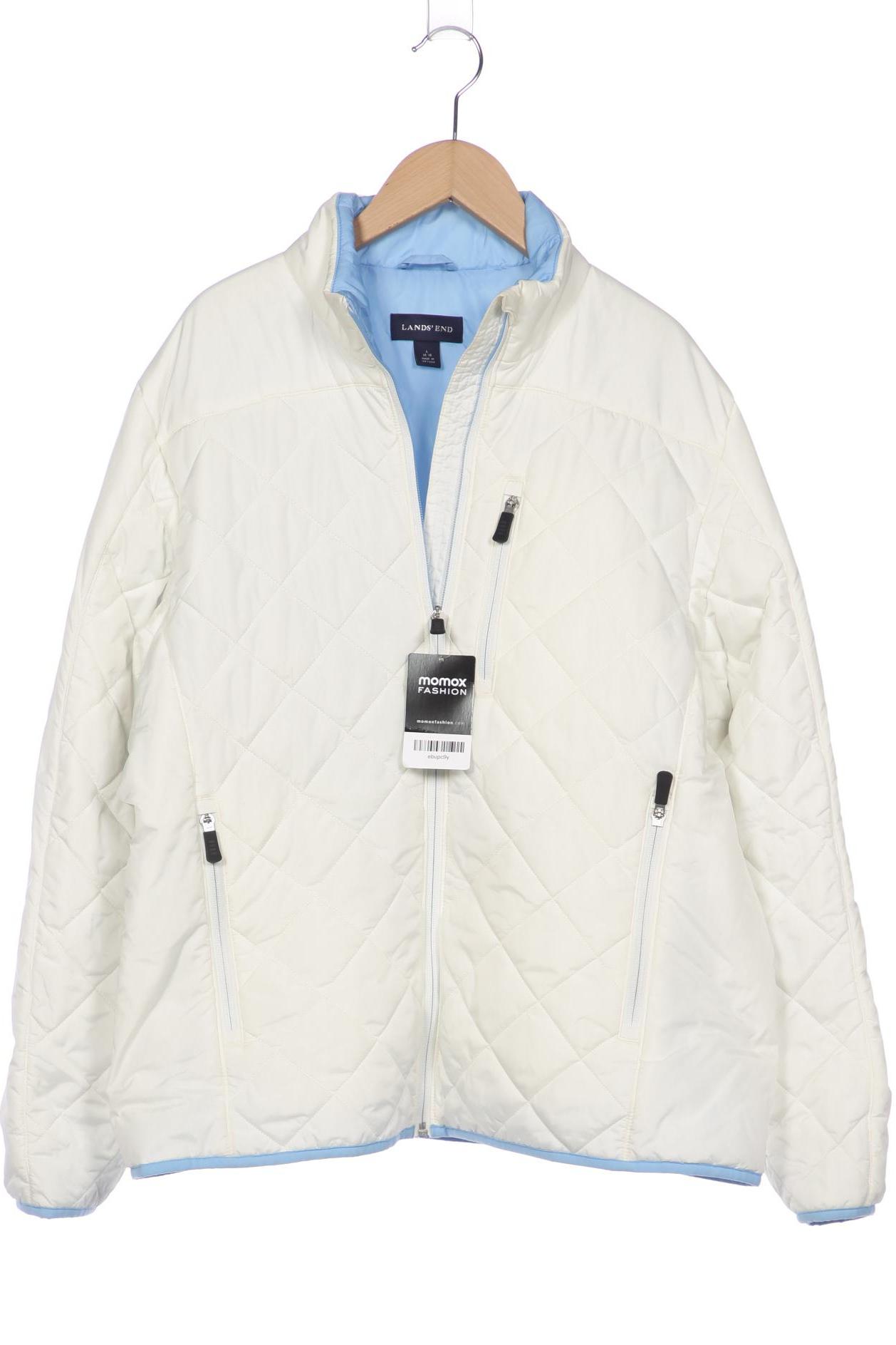 

Lands End Damen Jacke, weiß, Gr. 42
