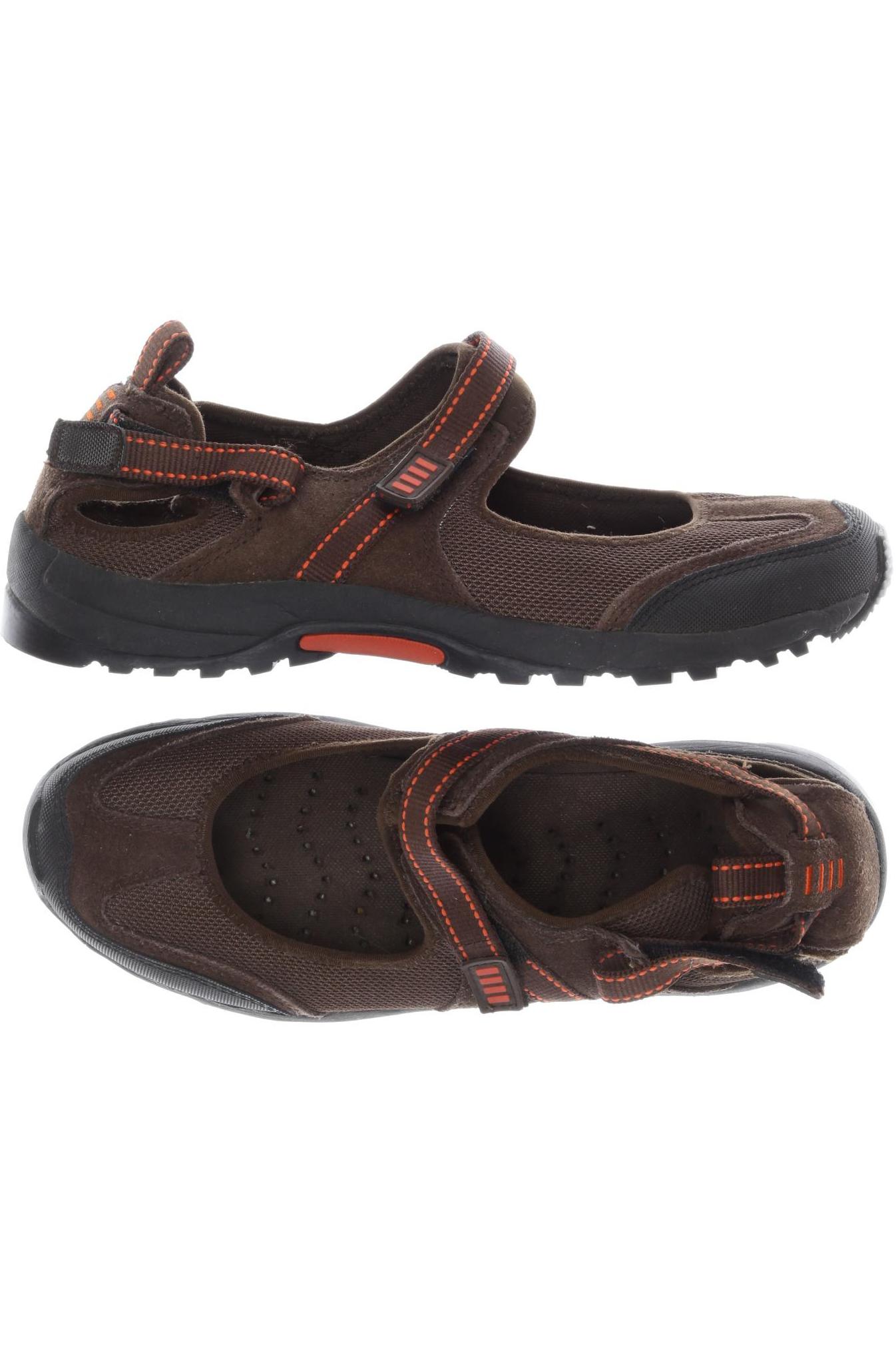 

Lands End Damen Halbschuh, braun, Gr. 9