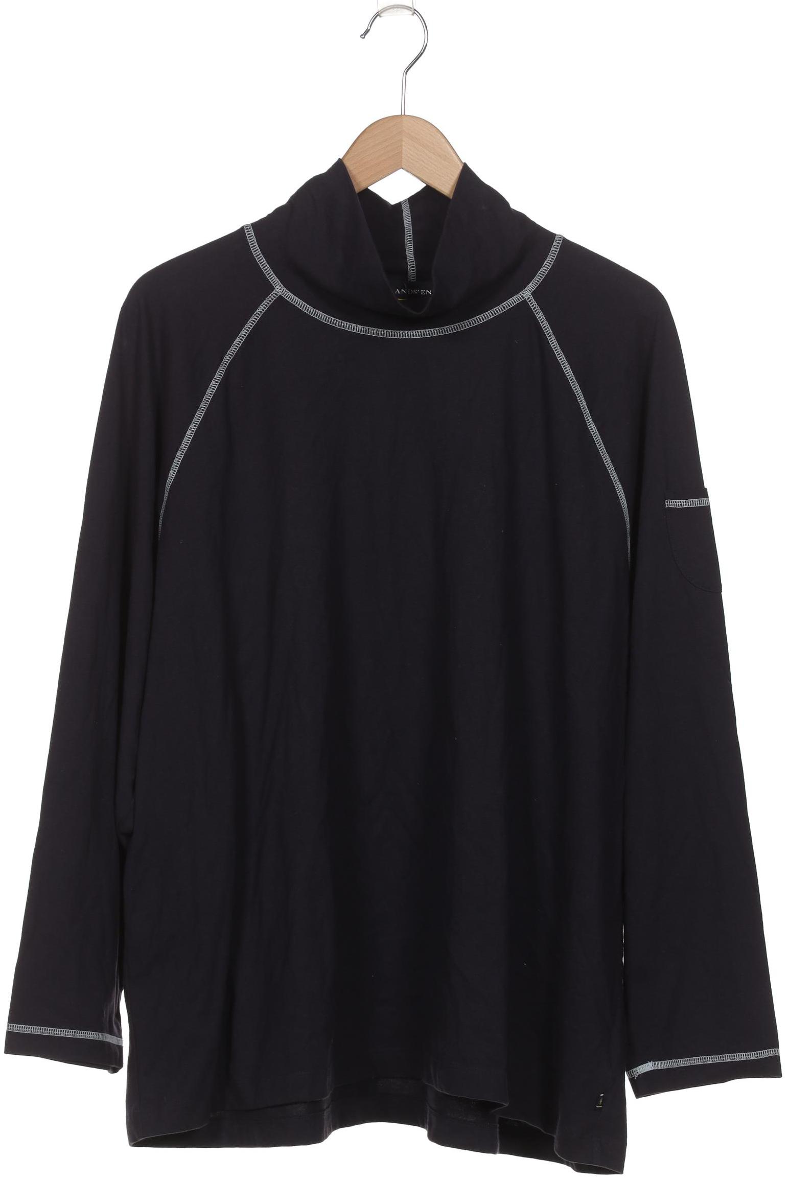 

Lands End Damen Langarmshirt, marineblau, Gr. 48