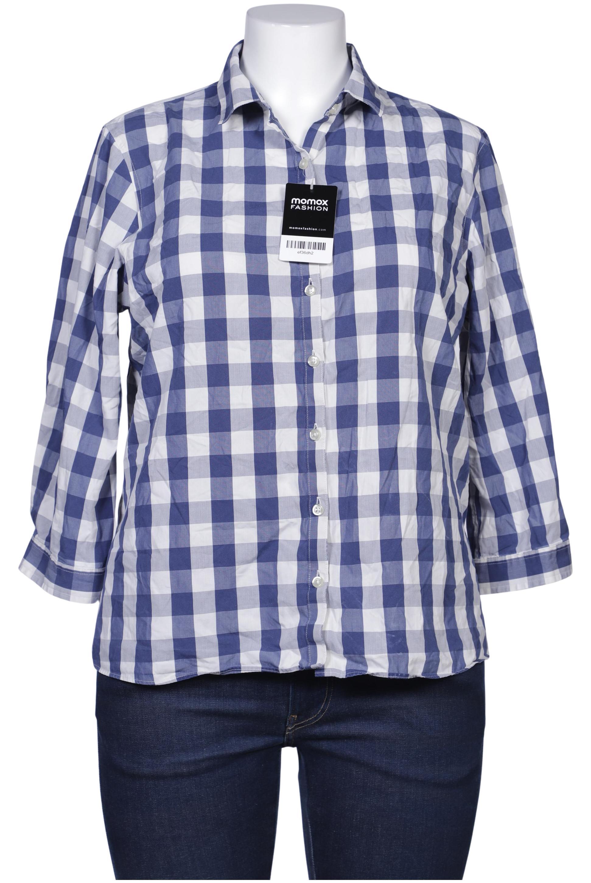 

Lands End Damen Bluse, blau, Gr. 44