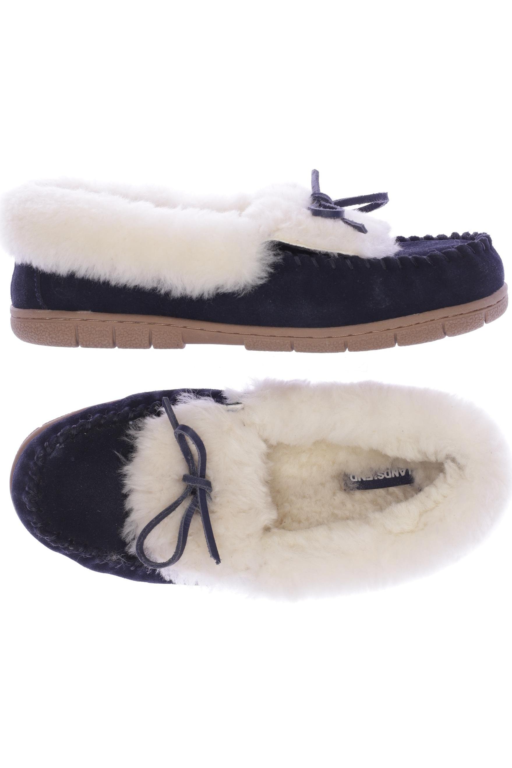

Lands End Damen Halbschuh, marineblau, Gr. 8