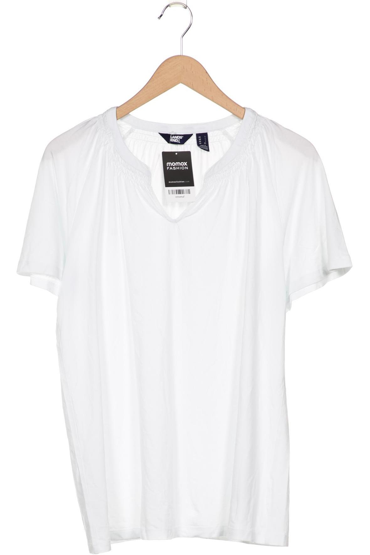 

Lands´End Damen T-Shirt, weiß