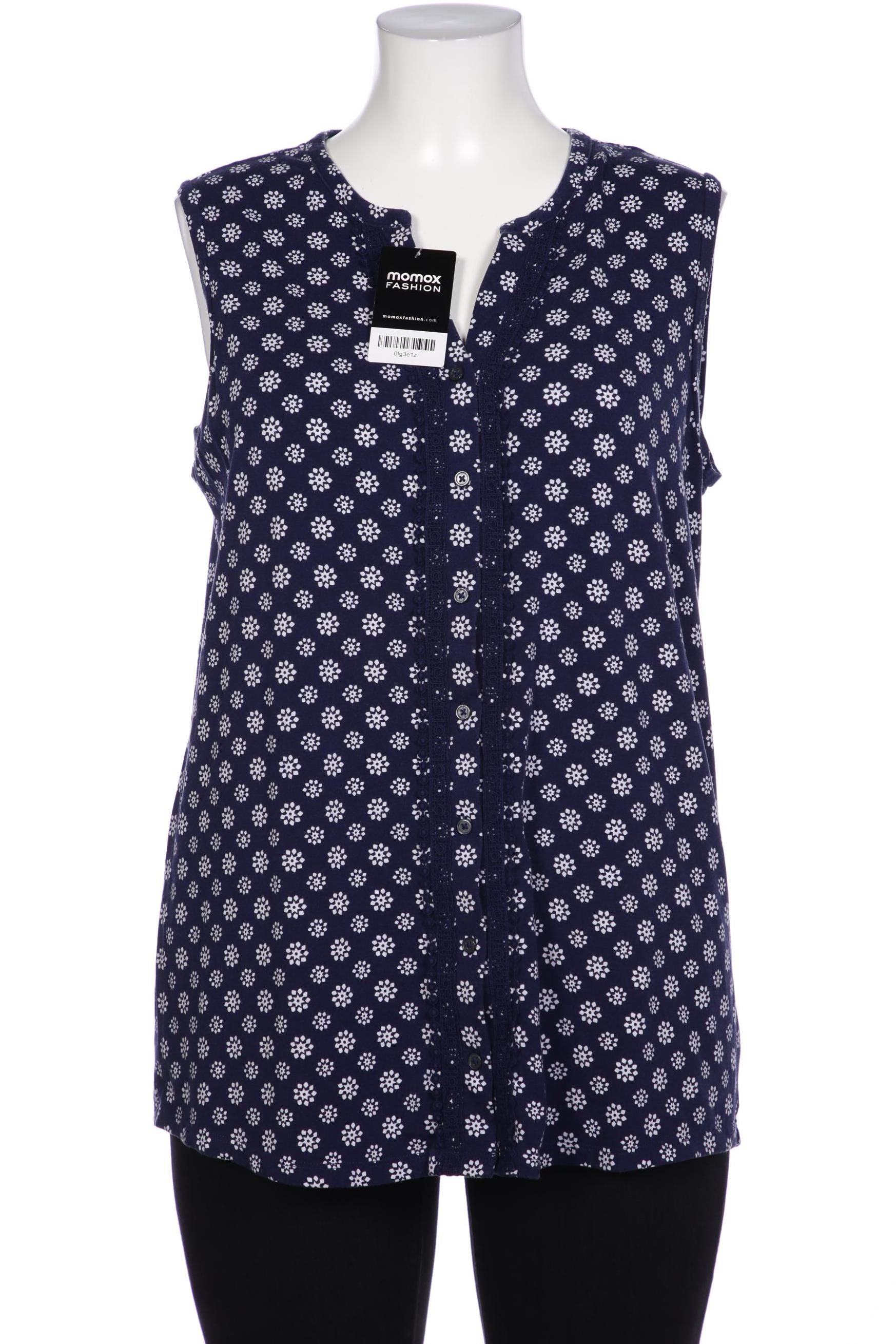 

Lands End Damen Bluse, marineblau, Gr. 42