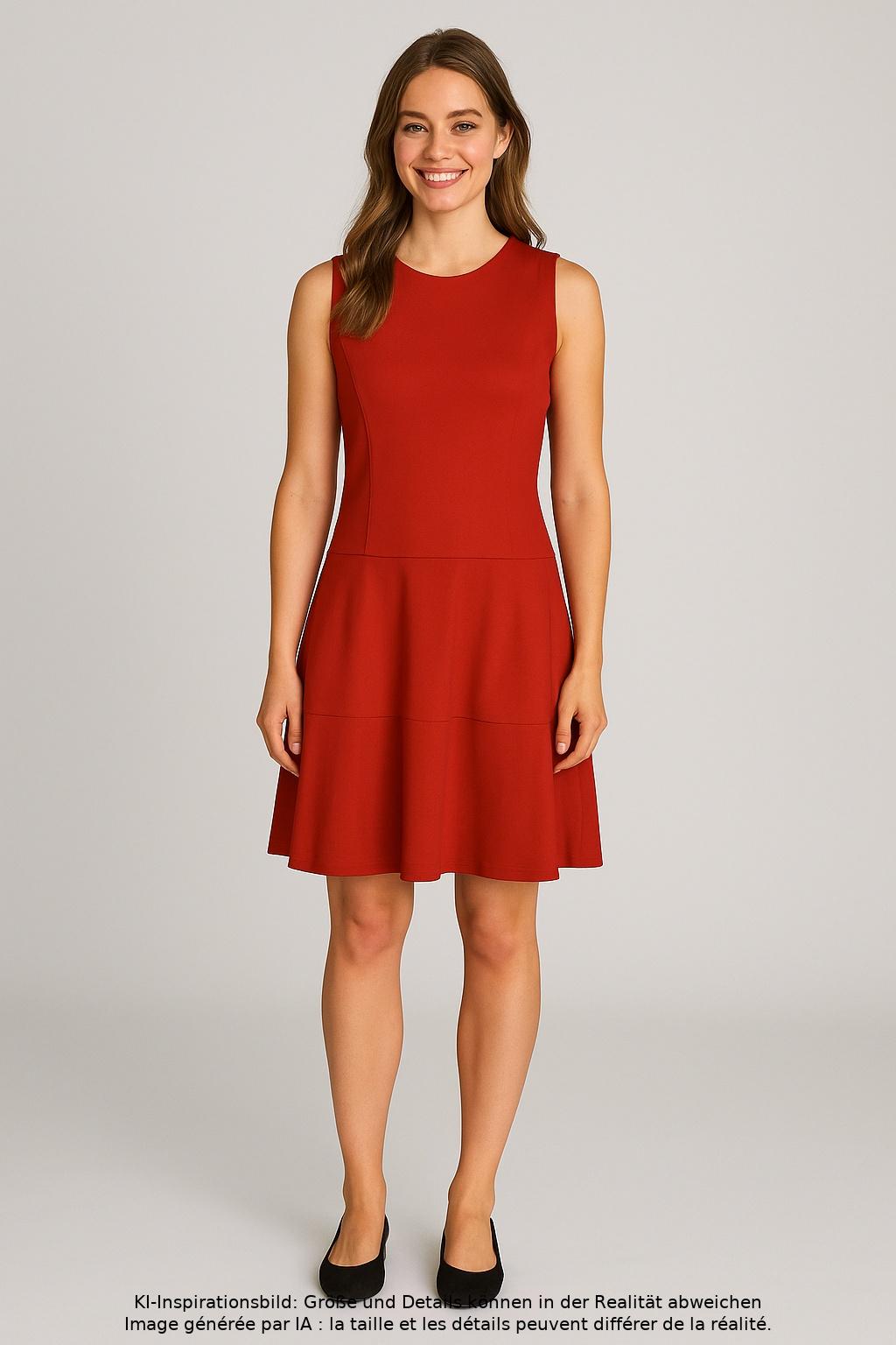 

Lands End Damen Kleid, rot, Gr. 40
