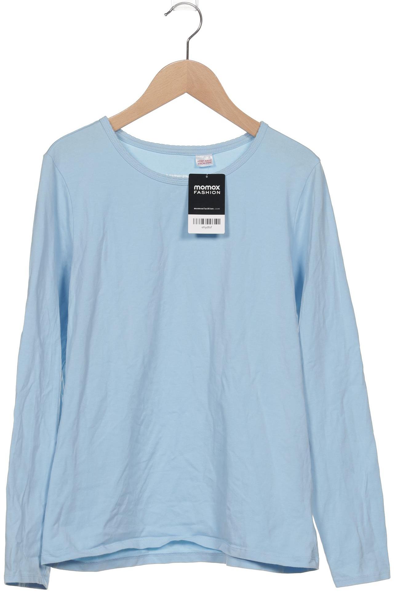 

Lands End Damen Langarmshirt, hellblau, Gr. 36