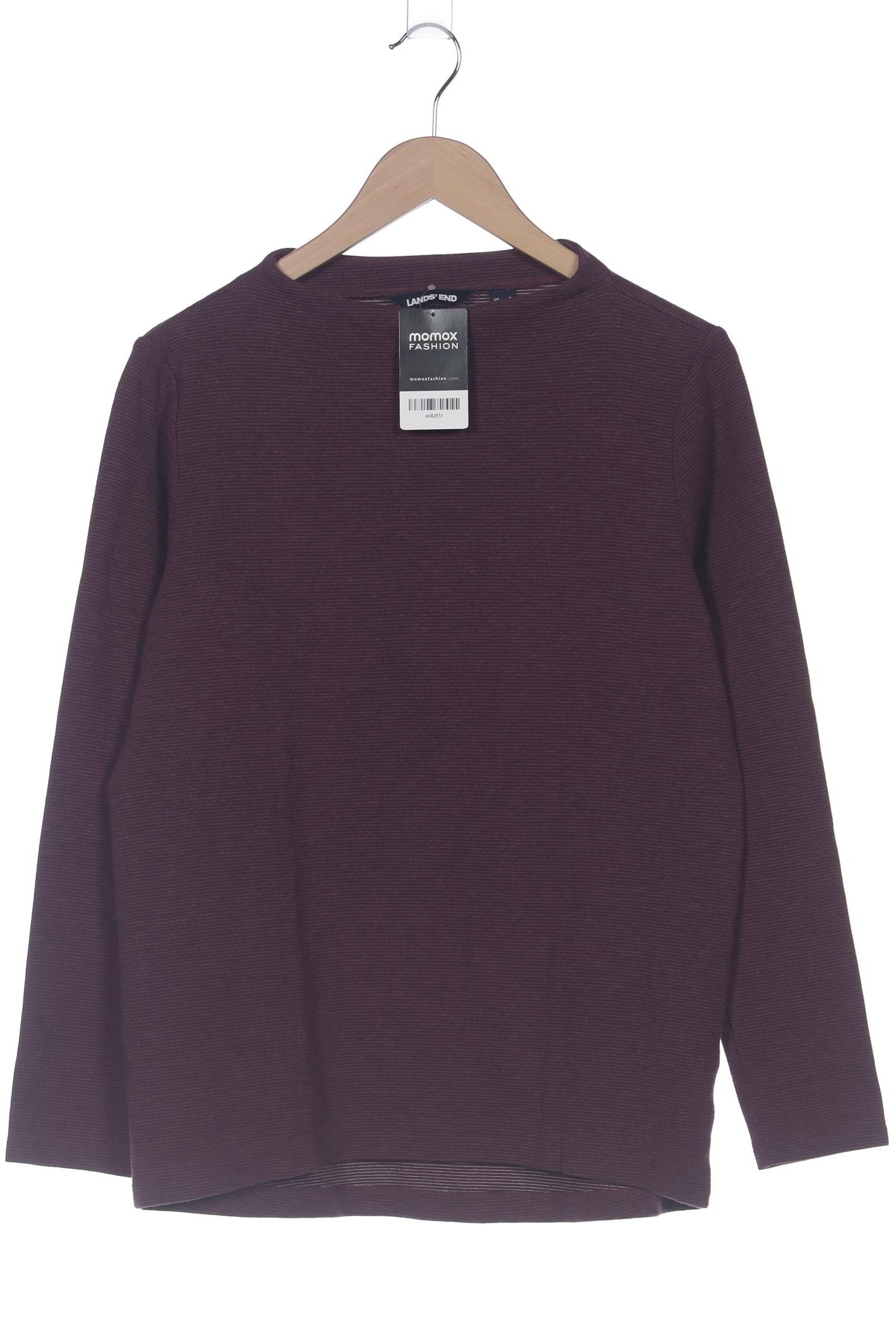 

Lands End Damen Sweatshirt, bordeaux, Gr. 36