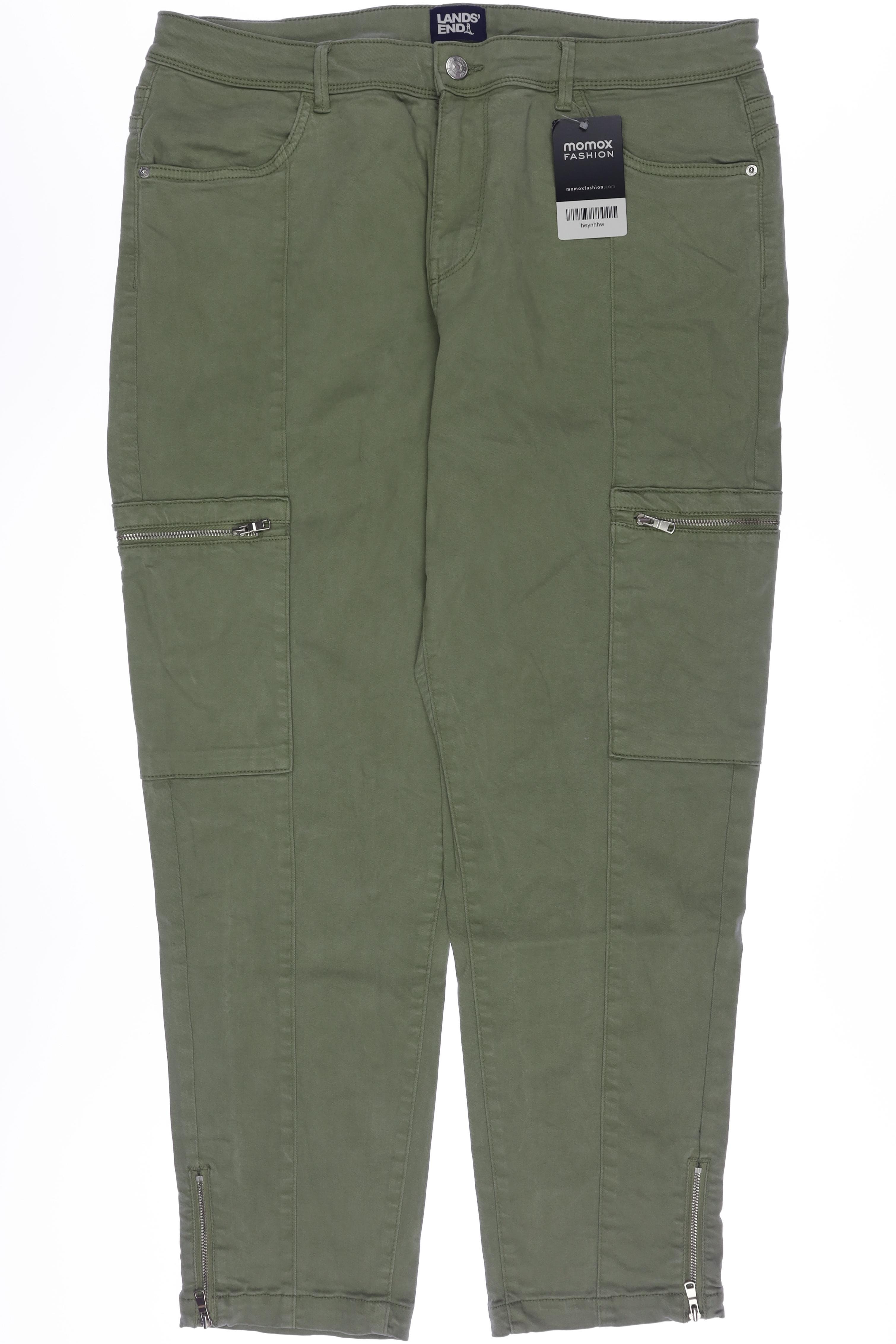 

Lands End Damen Jeans, grün, Gr. 46