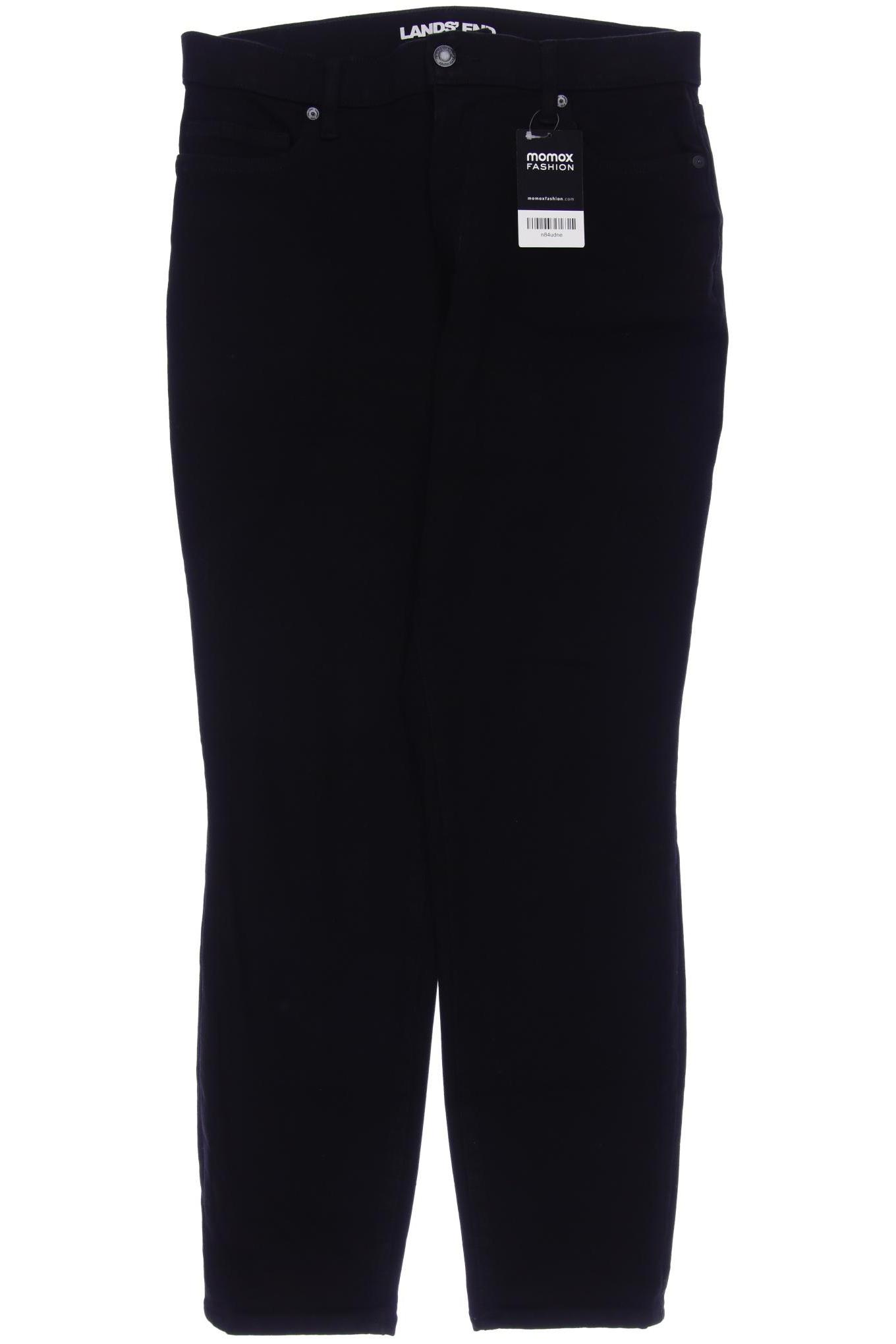 

Lands End Damen Jeans, schwarz, Gr. 42