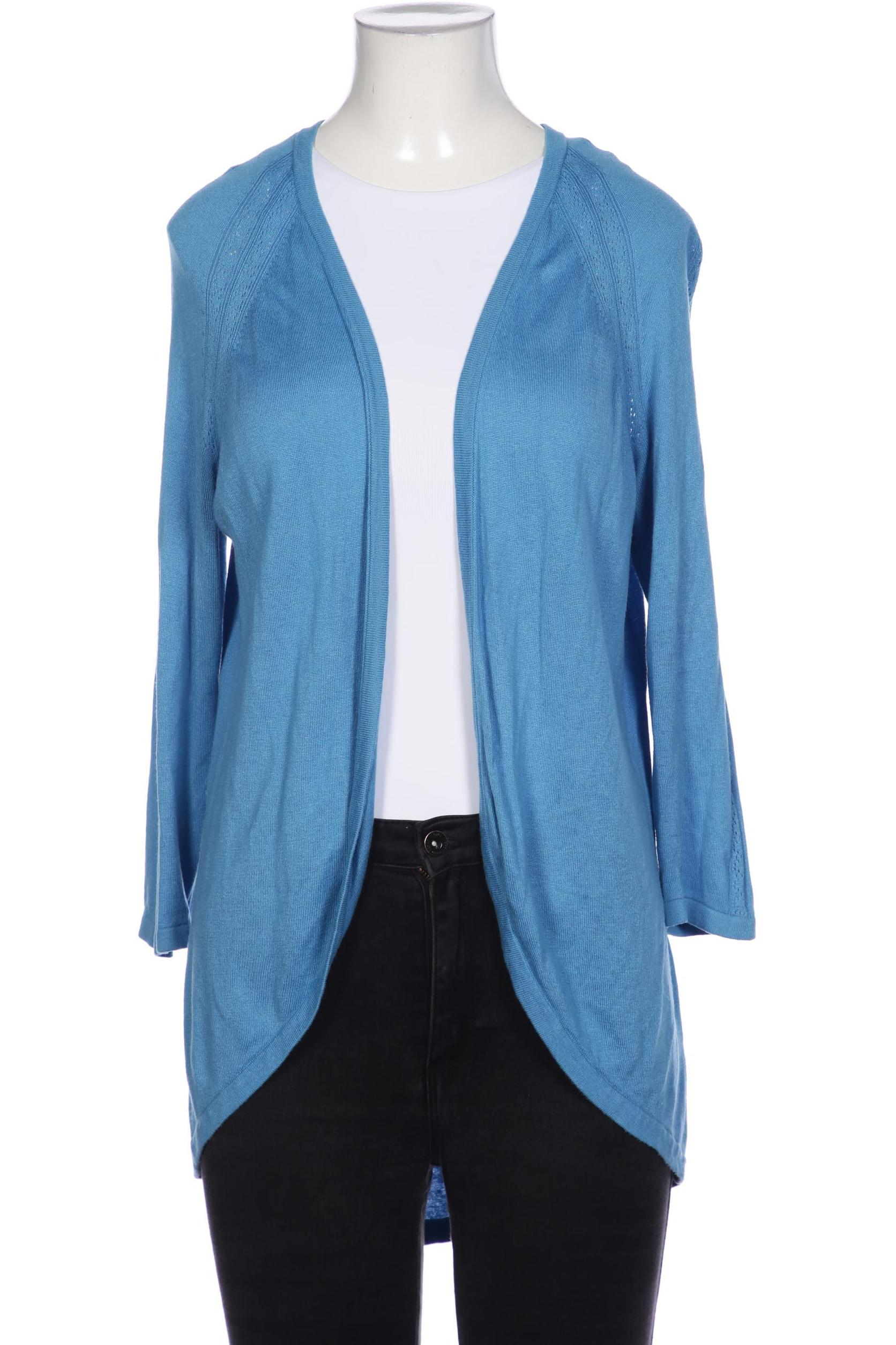 

Lands End Damen Strickjacke, blau, Gr. 36