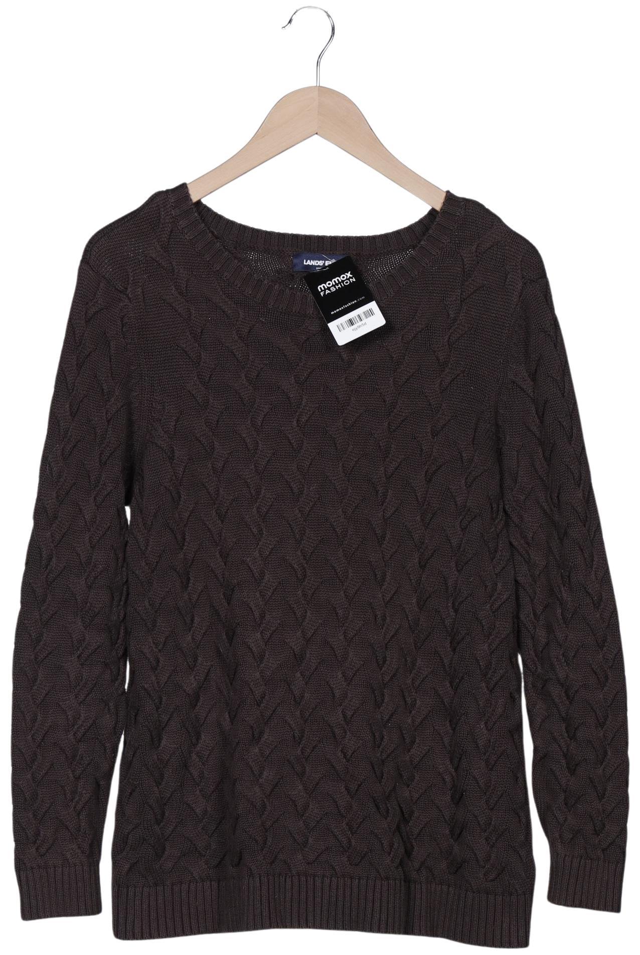 

Lands End Damen Pullover, braun, Gr. 42