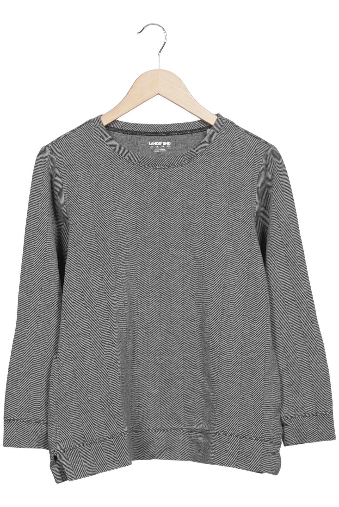 

Lands End Damen Sweatshirt, grau, Gr. 36