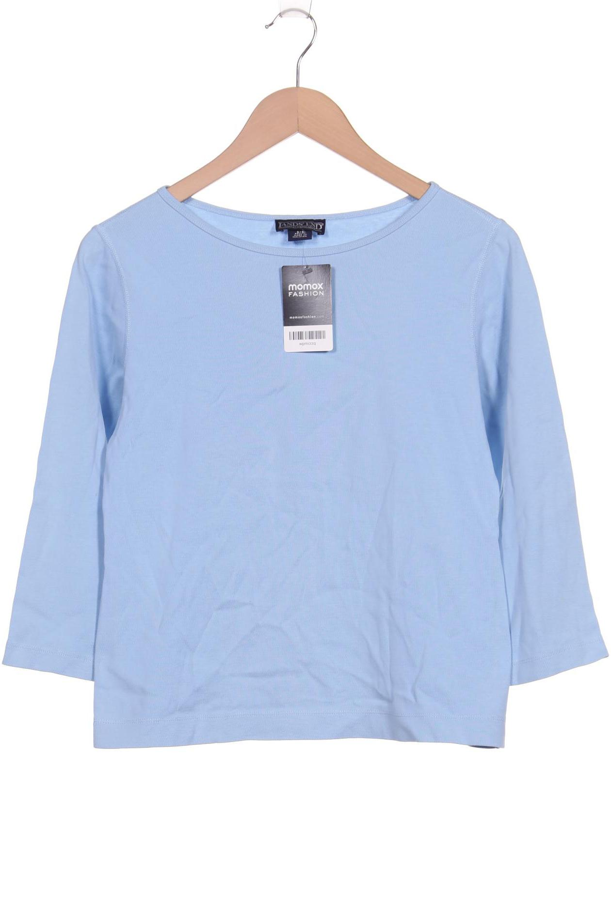 

Lands End Damen Langarmshirt, hellblau, Gr. 36