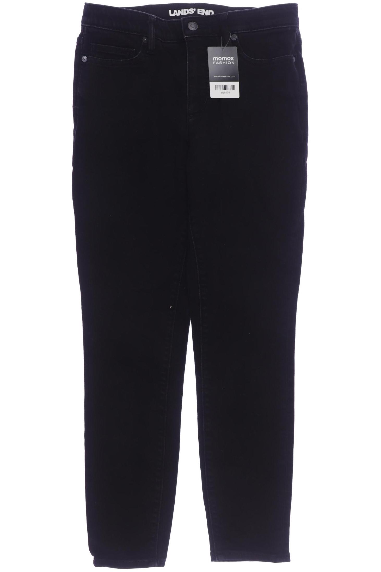 

Lands End Damen Jeans, schwarz, Gr. 38