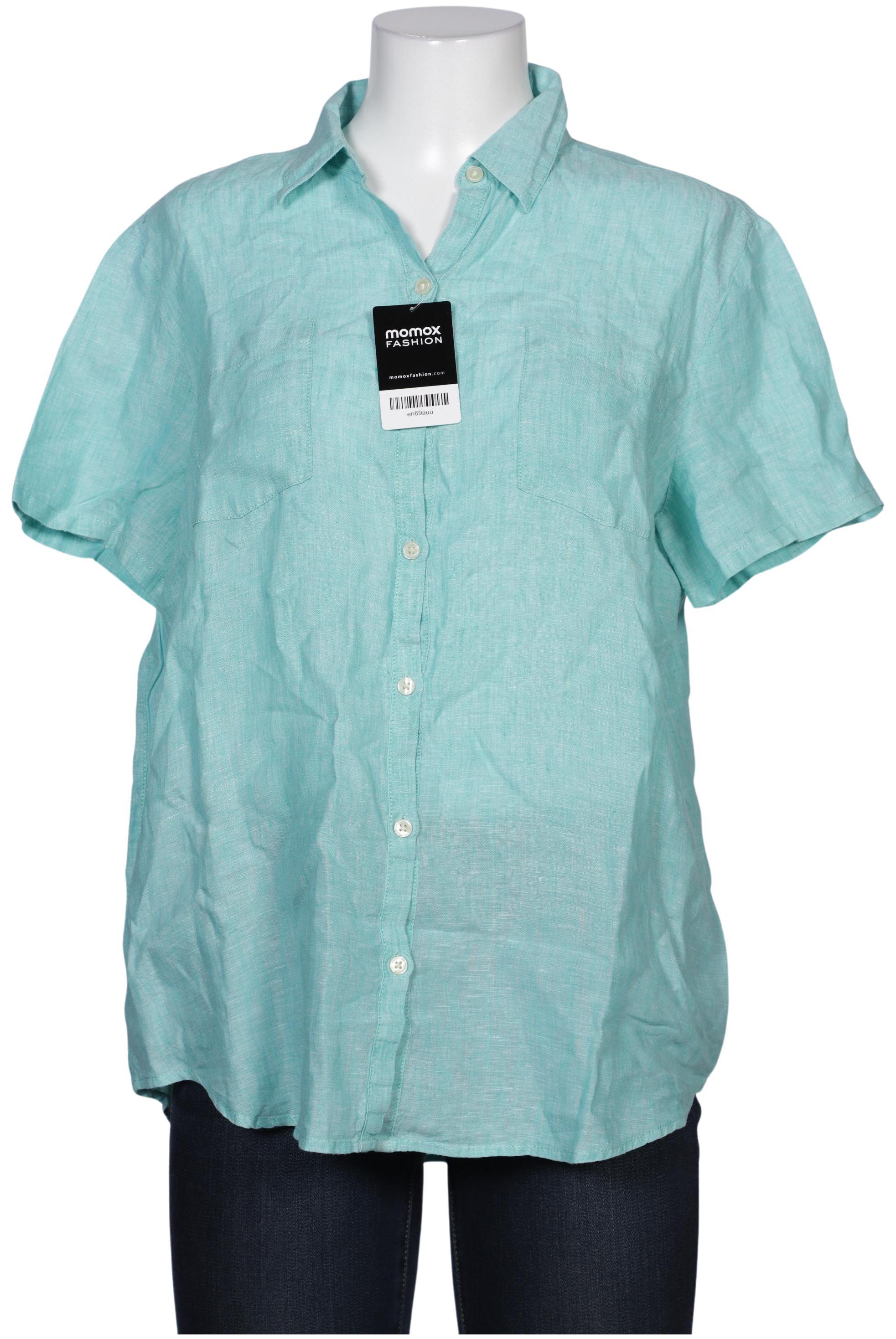 

Lands End Damen Bluse, türkis, Gr. 42
