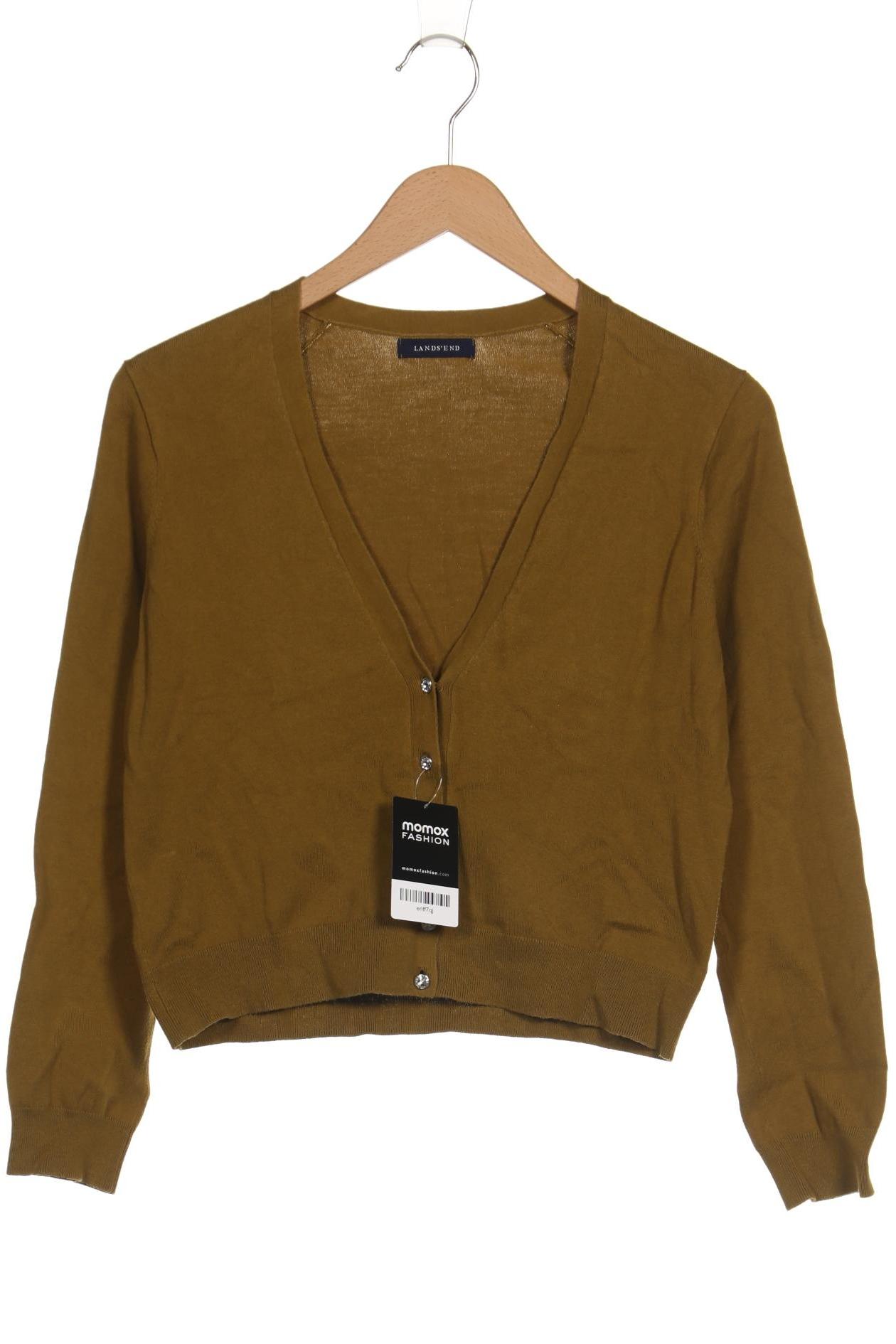 

Lands End Damen Strickjacke, braun, Gr. 36
