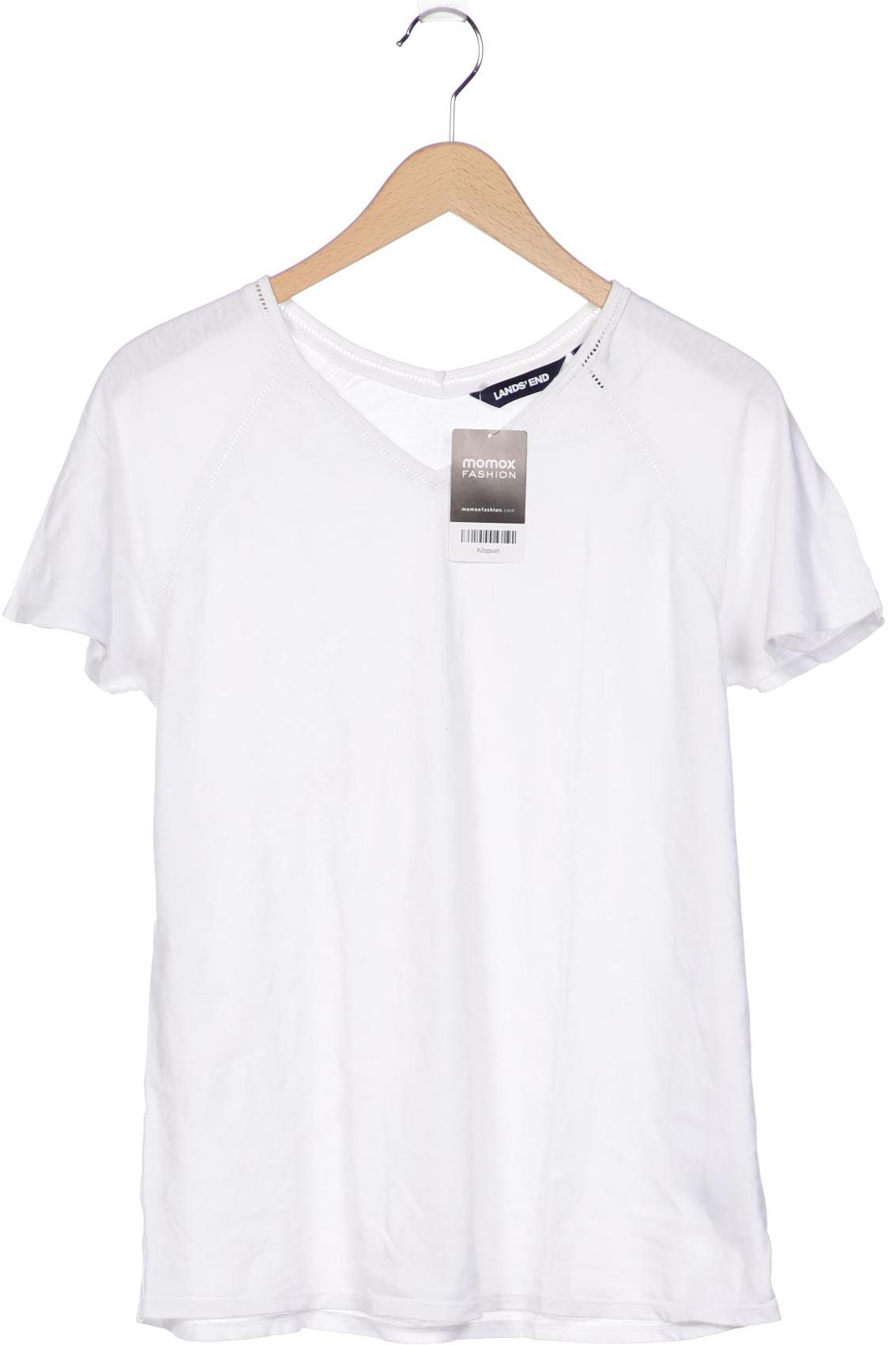 

Lands End Damen T-Shirt, weiß