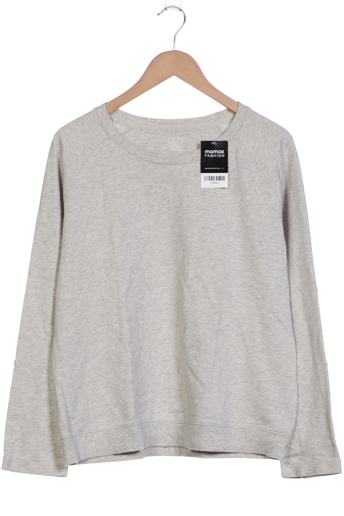 

Lands End Damen Sweatshirt, grau, Gr. 42