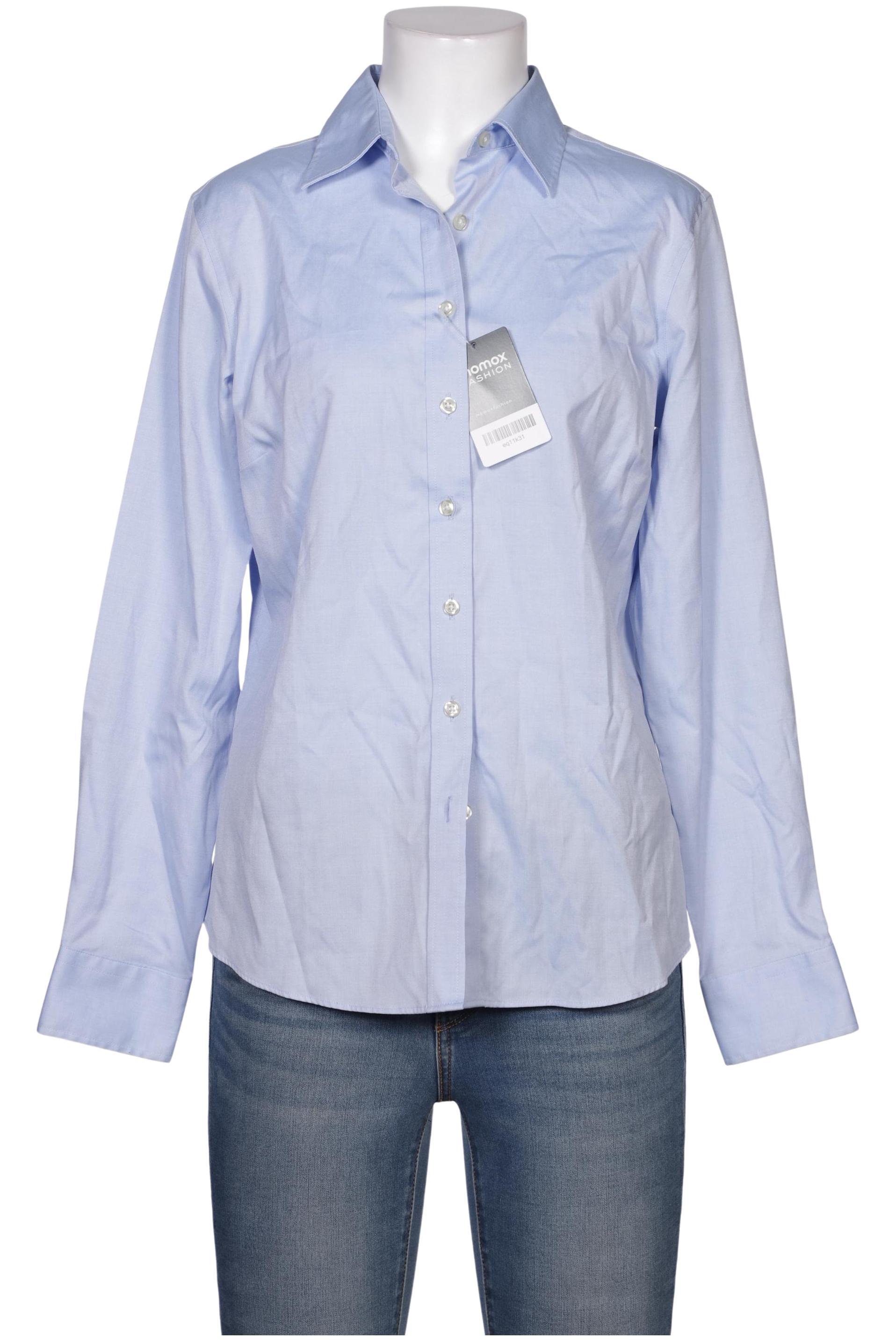 

Lands End Damen Bluse, blau, Gr. 8