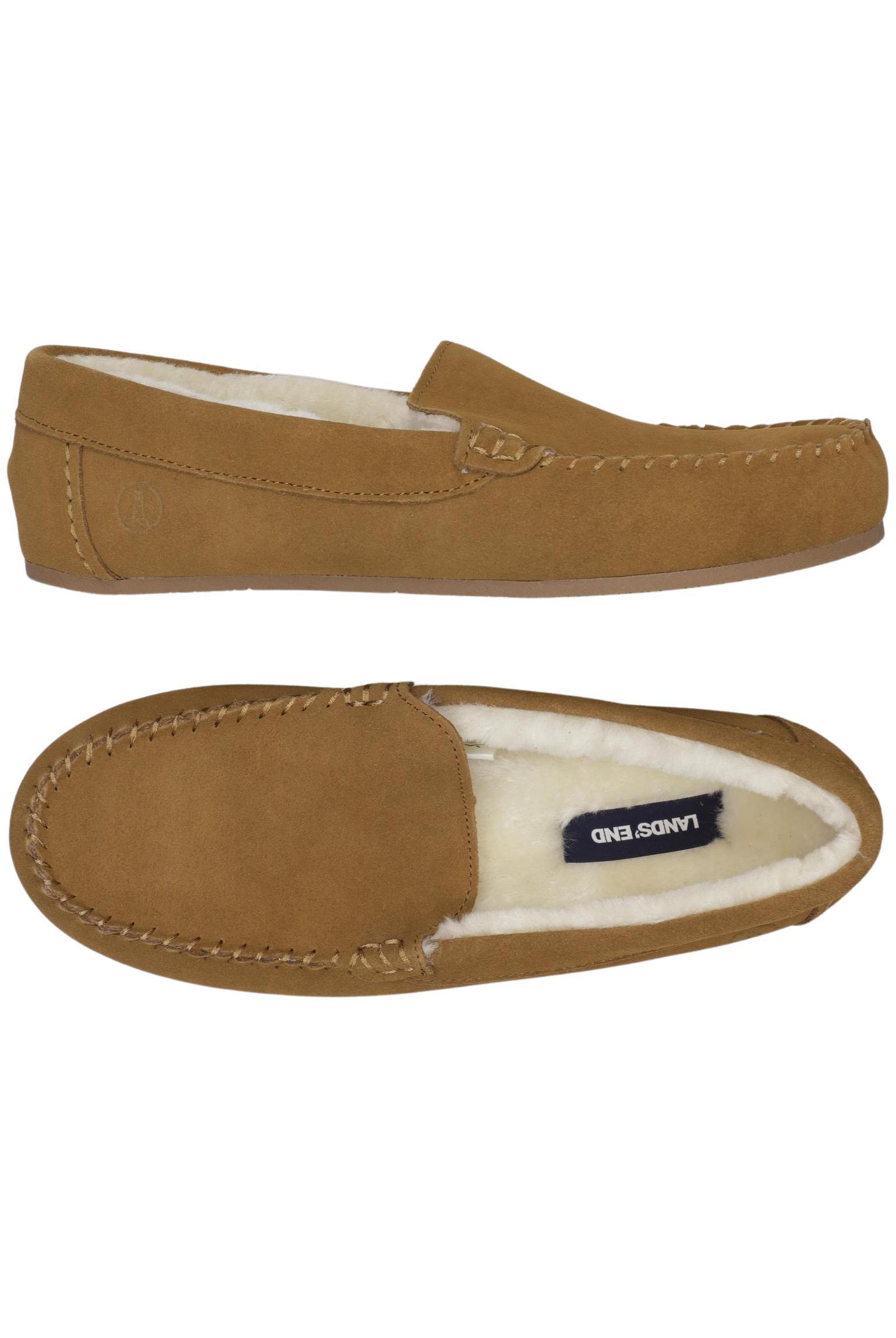 

Lands End Damen Halbschuh, braun, Gr. 9