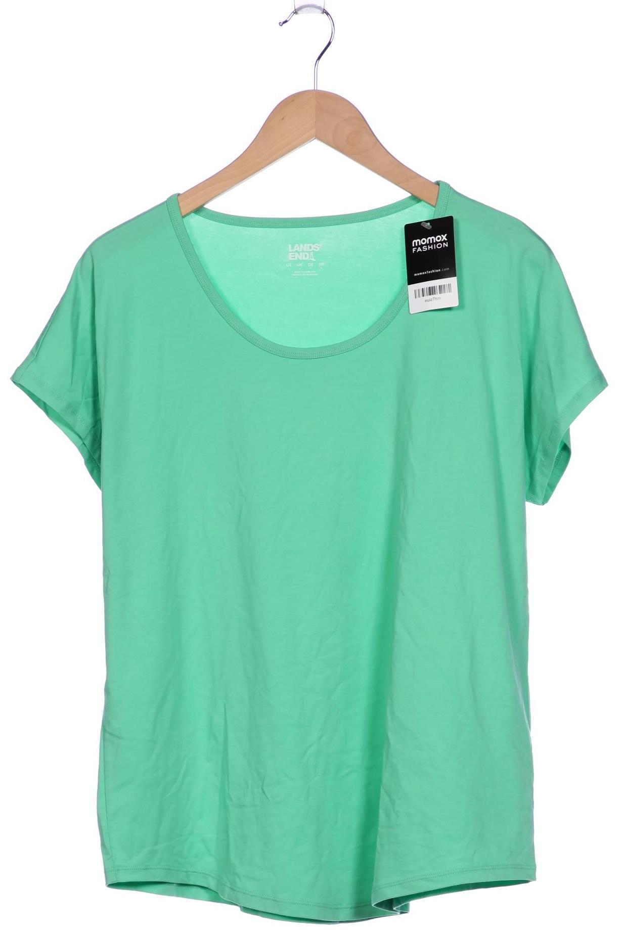 

Lands End Damen T-Shirt, hellgrün, Gr. 42