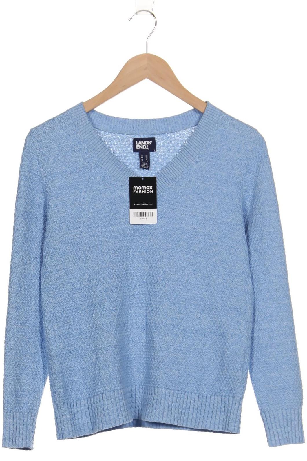 

Lands End Damen Pullover, hellblau, Gr. 34