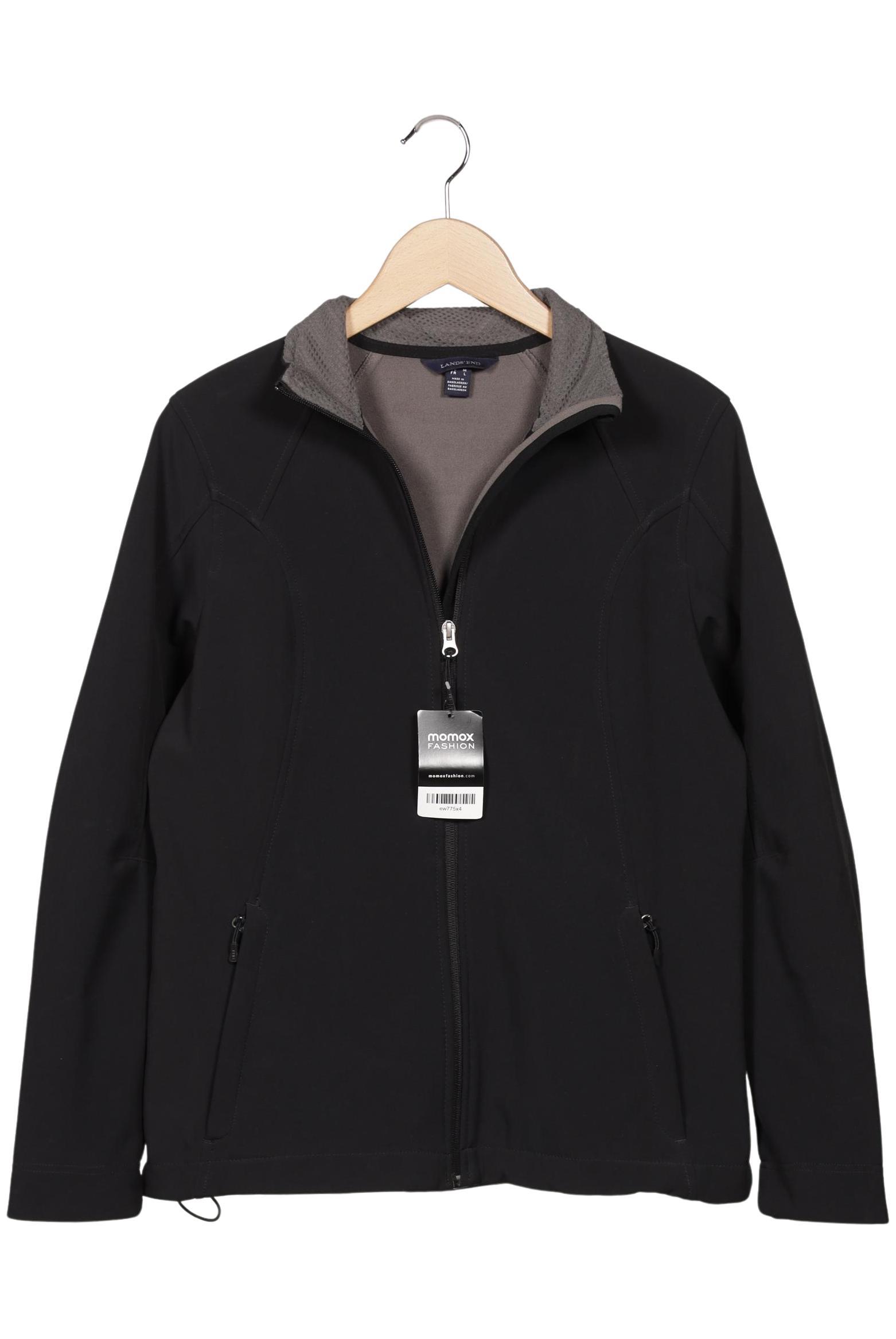 

Lands End Damen Jacke, schwarz, Gr. 38