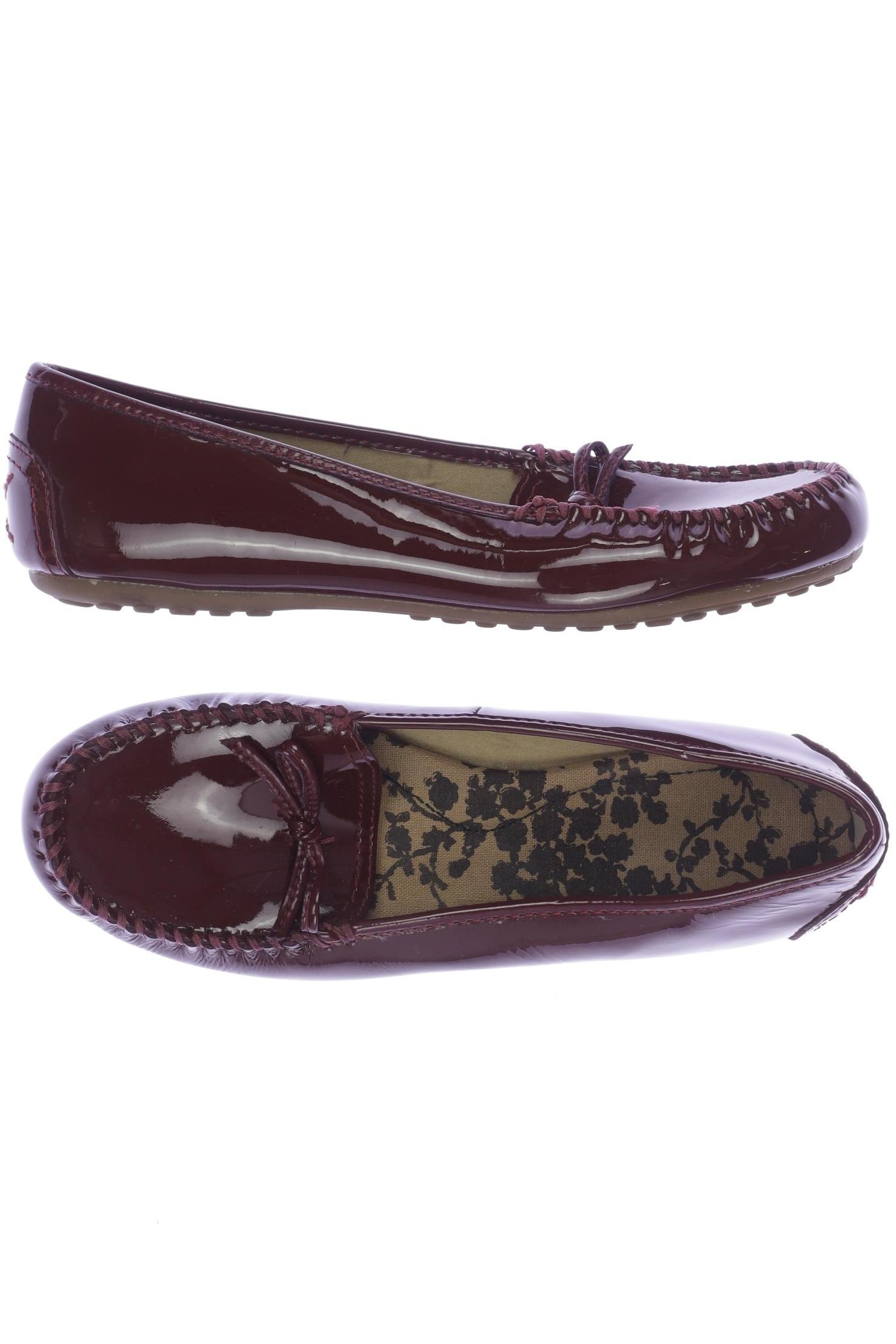 

Lands End Damen Halbschuh, bordeaux, Gr. 8.5