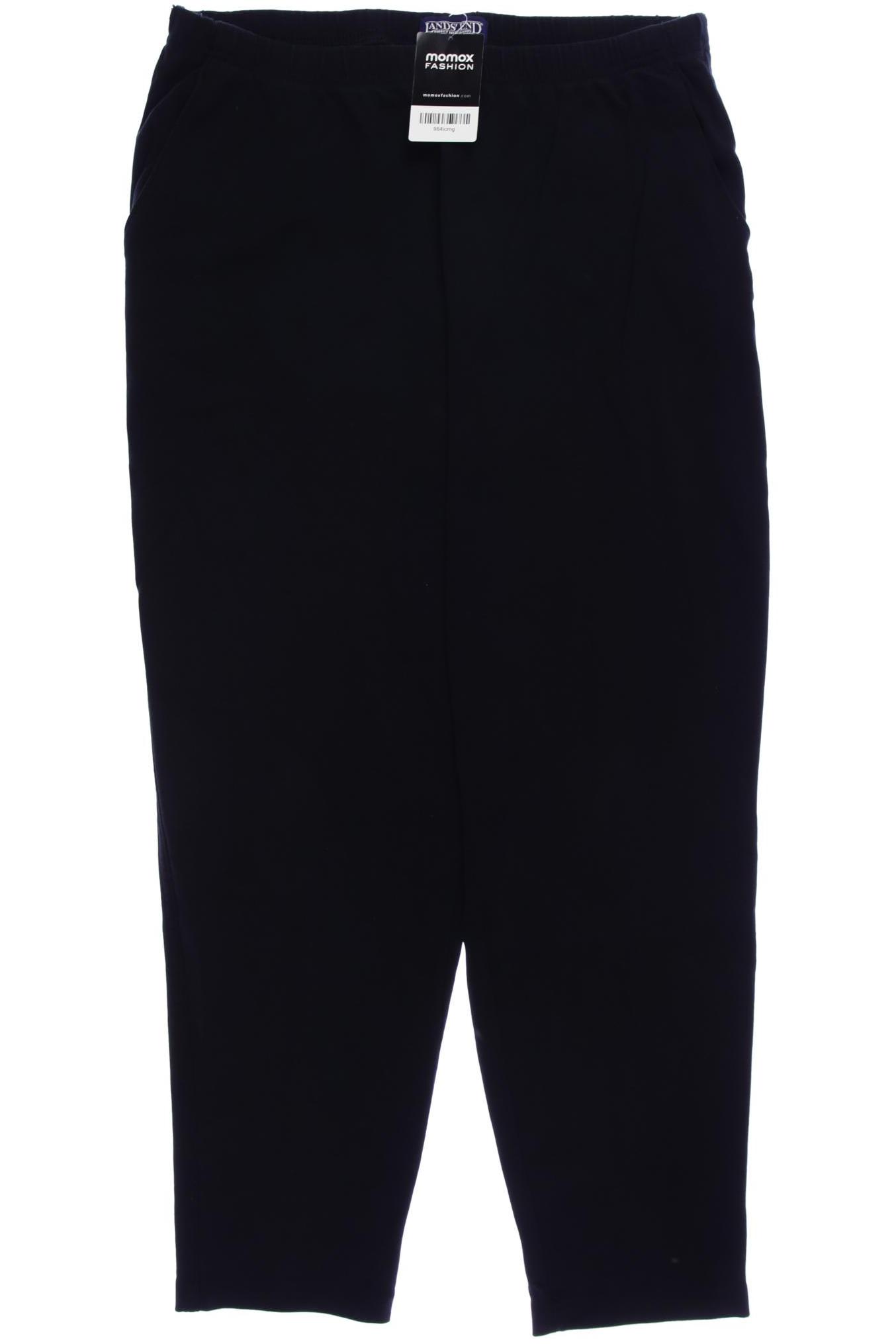 

Lands End Damen Stoffhose, schwarz, Gr. 0