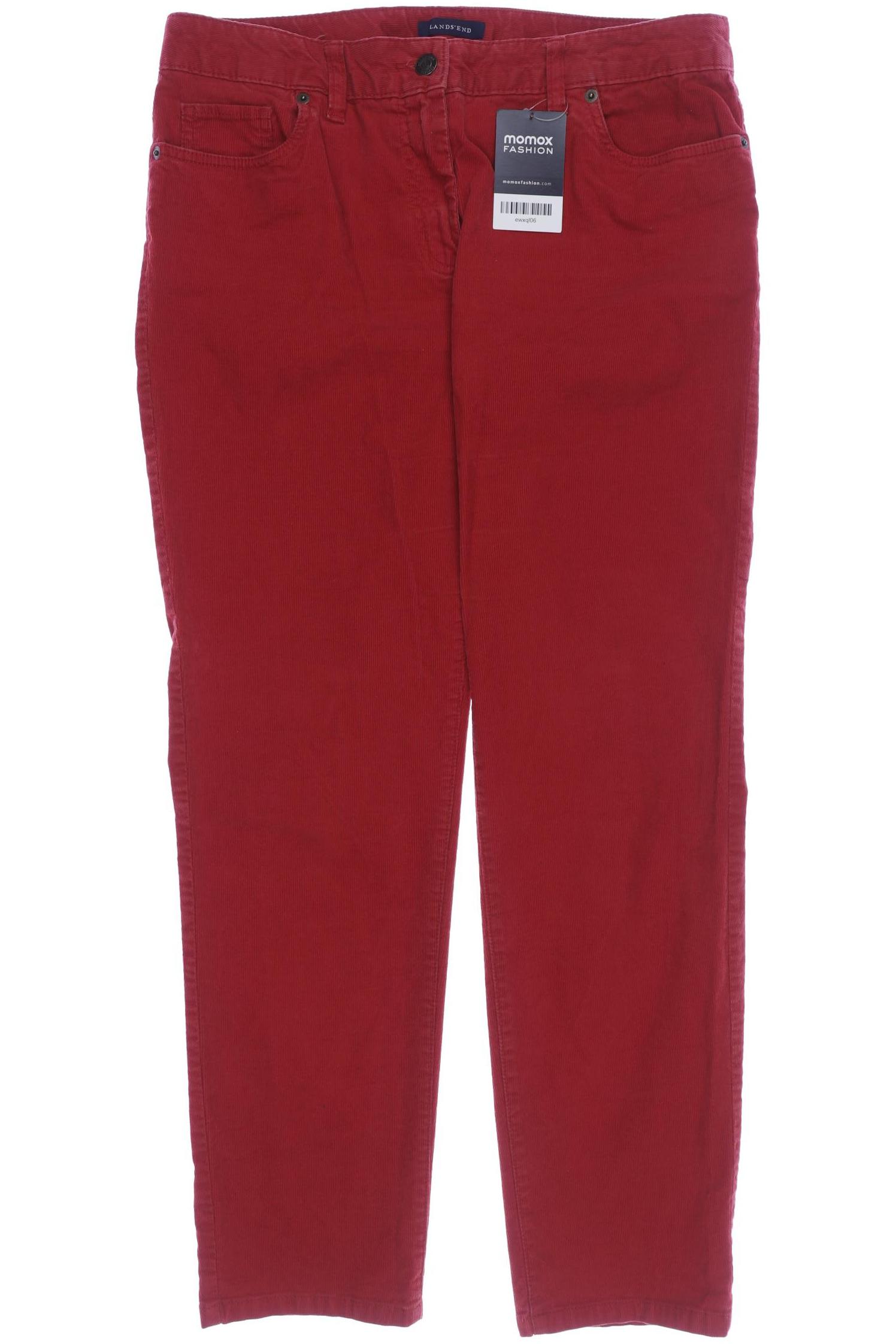 

Lands End Damen Stoffhose, rot, Gr. 38