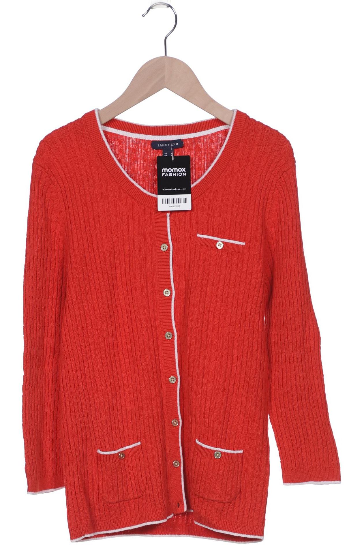 

Lands´End Damen Strickjacke, rot
