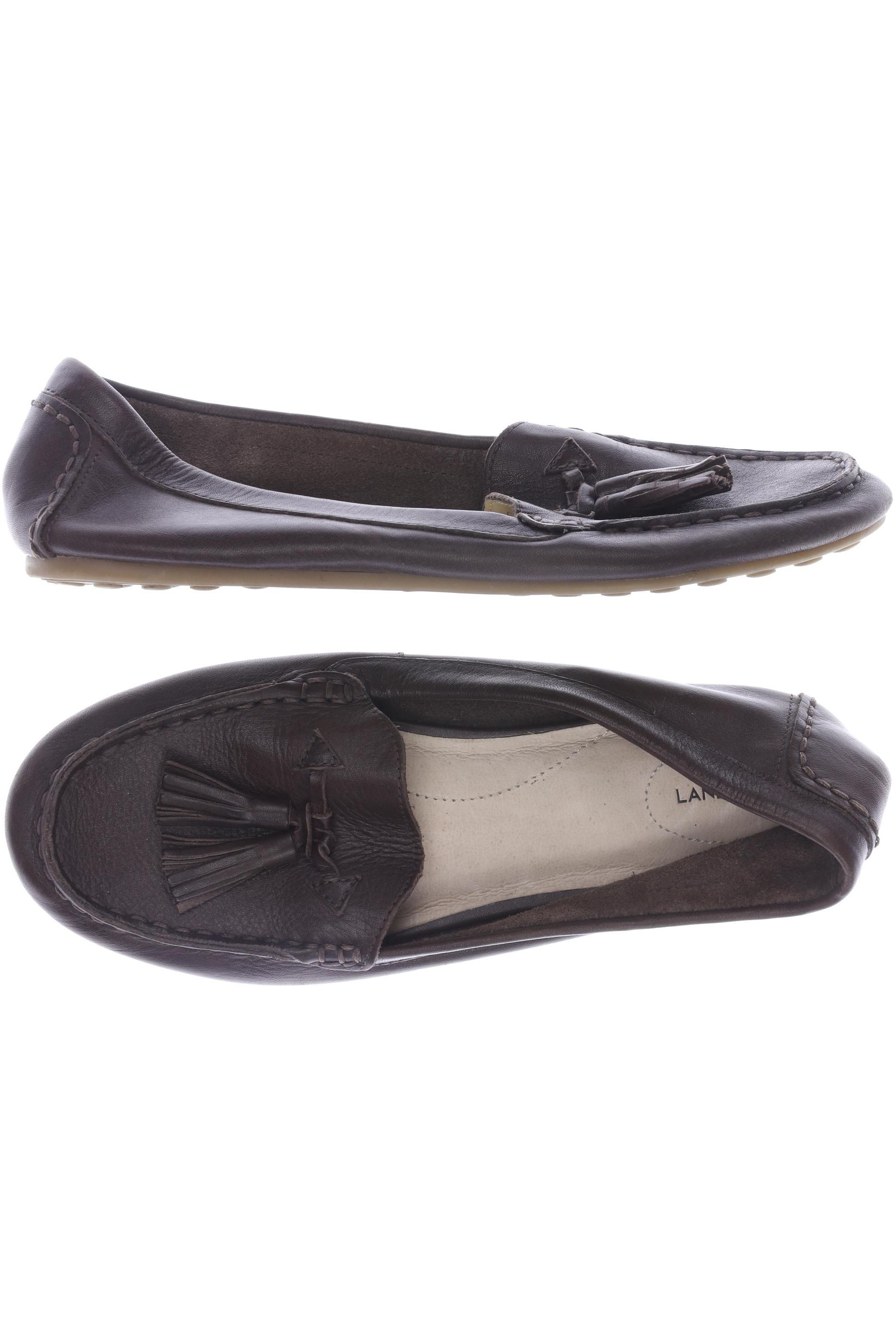 

Lands End Damen Halbschuh, braun, Gr. 39