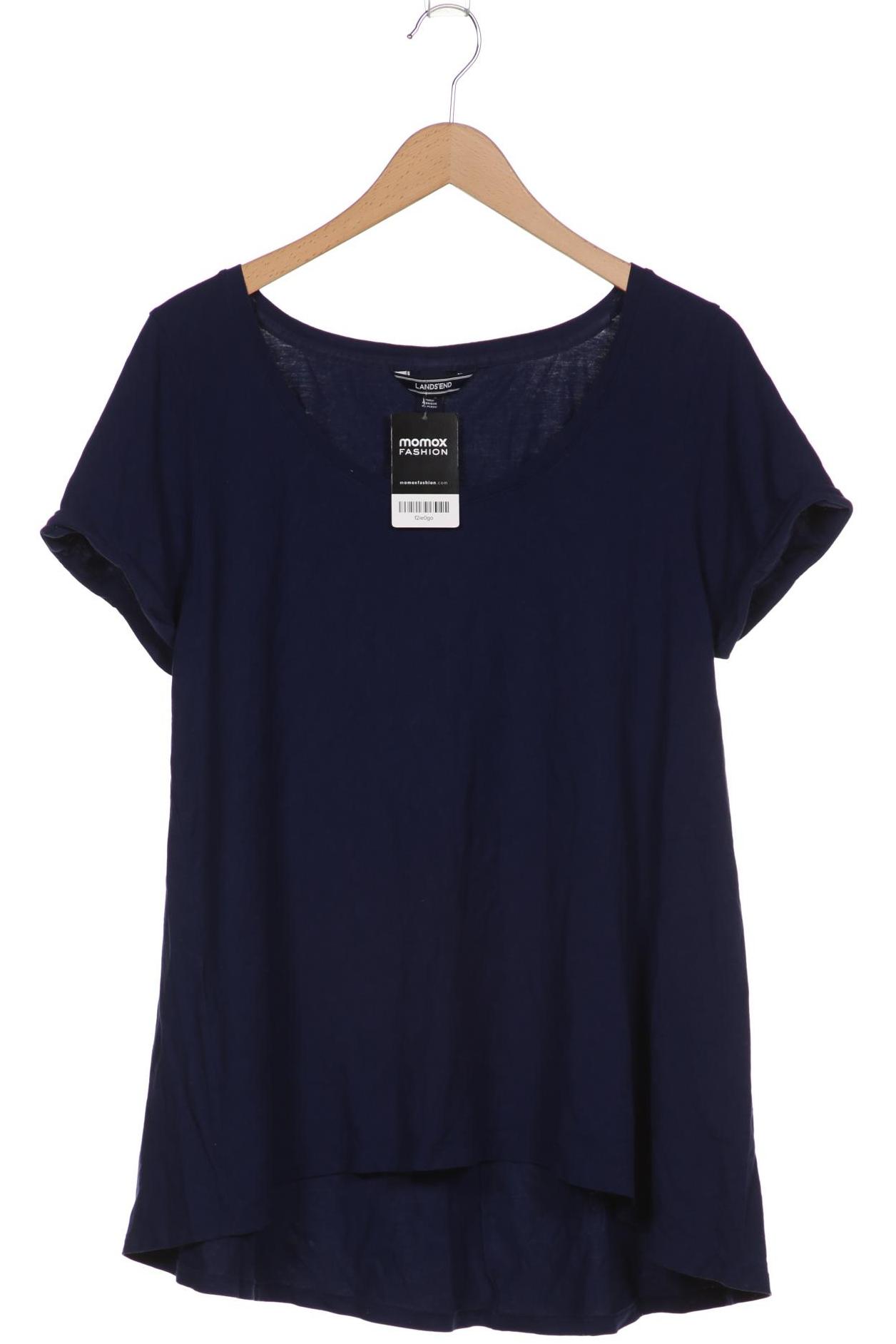 

Lands End Damen T-Shirt, marineblau