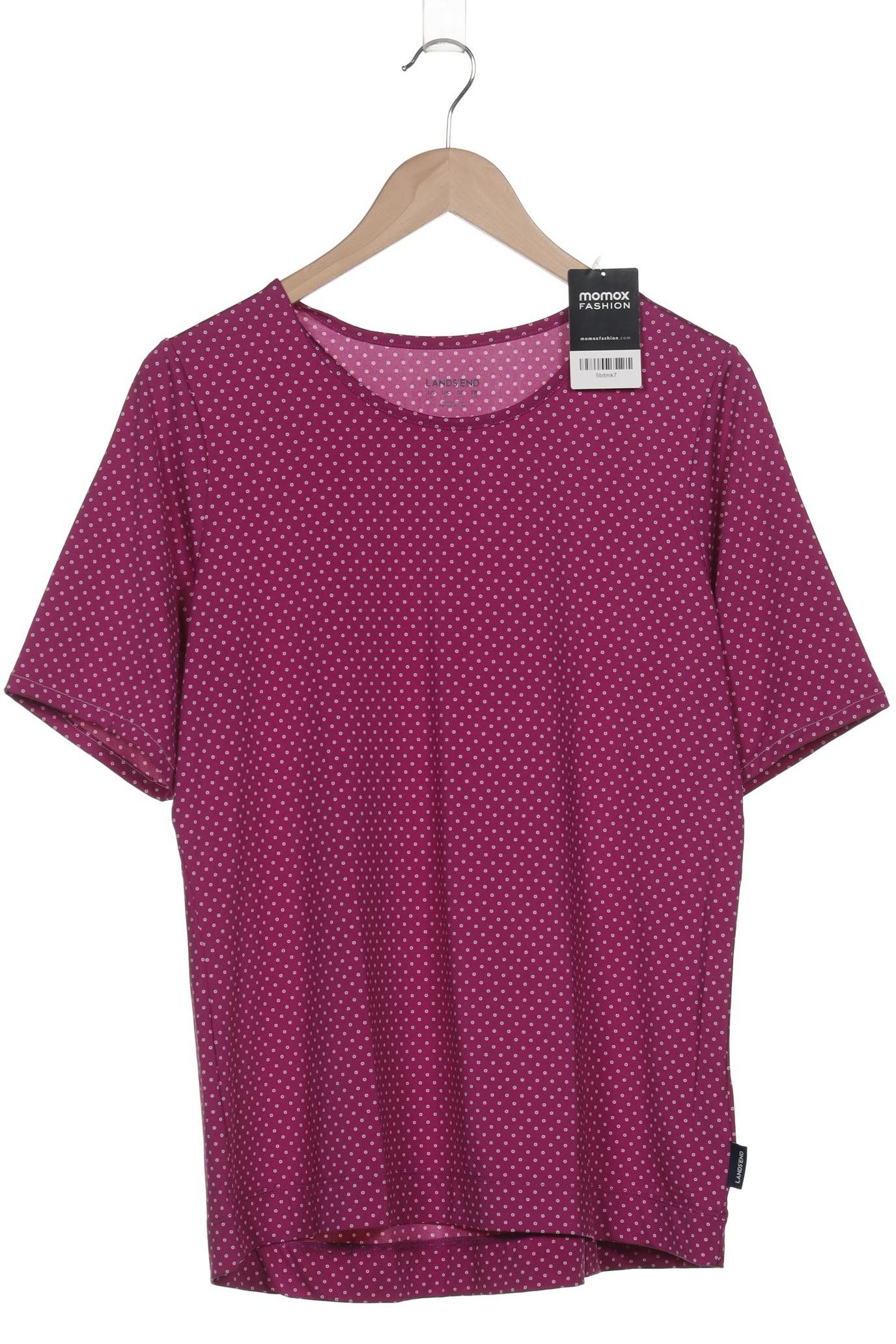 

Lands End Damen T-Shirt, flieder, Gr. 44