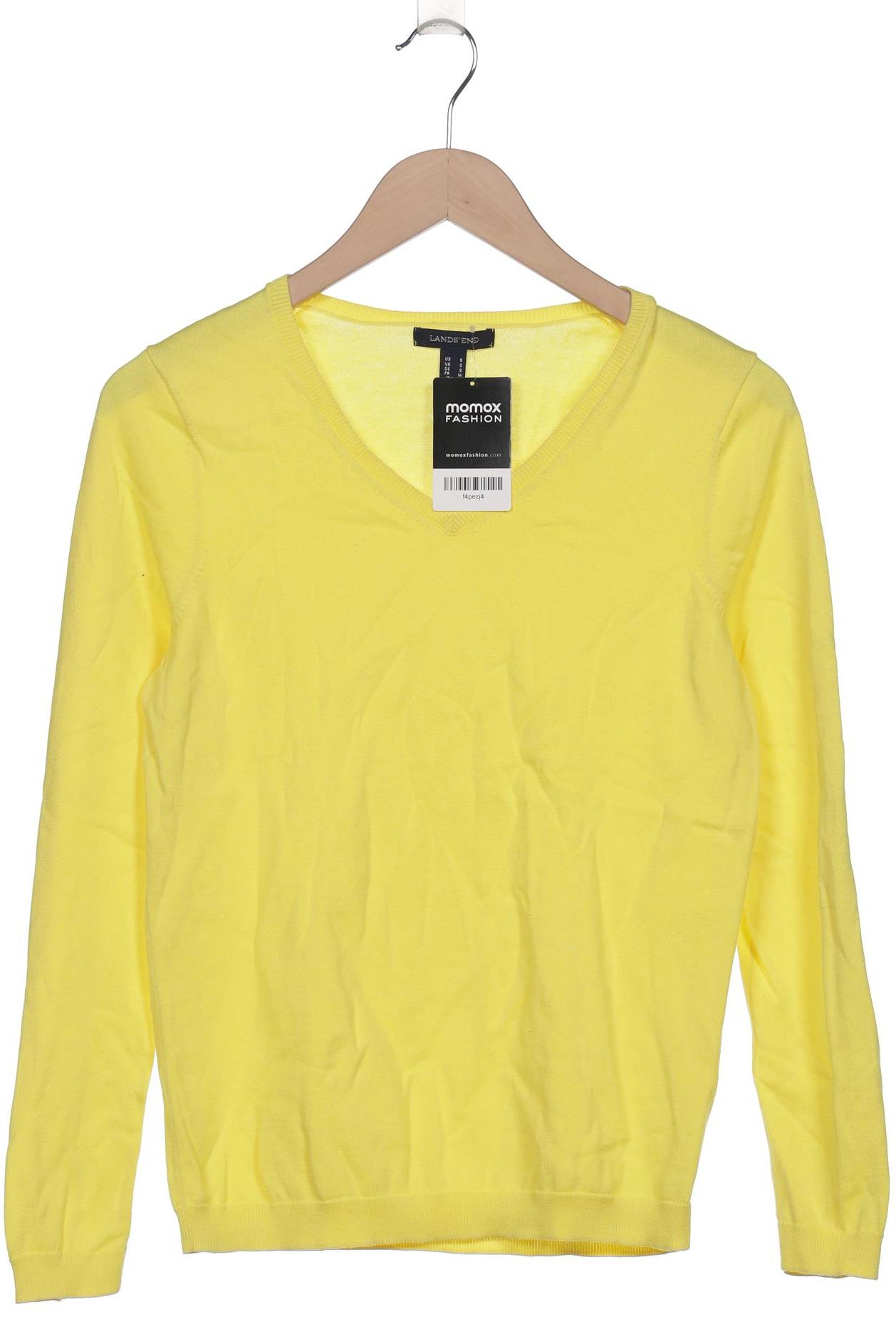 

Lands End Damen Pullover, gelb, Gr. 36