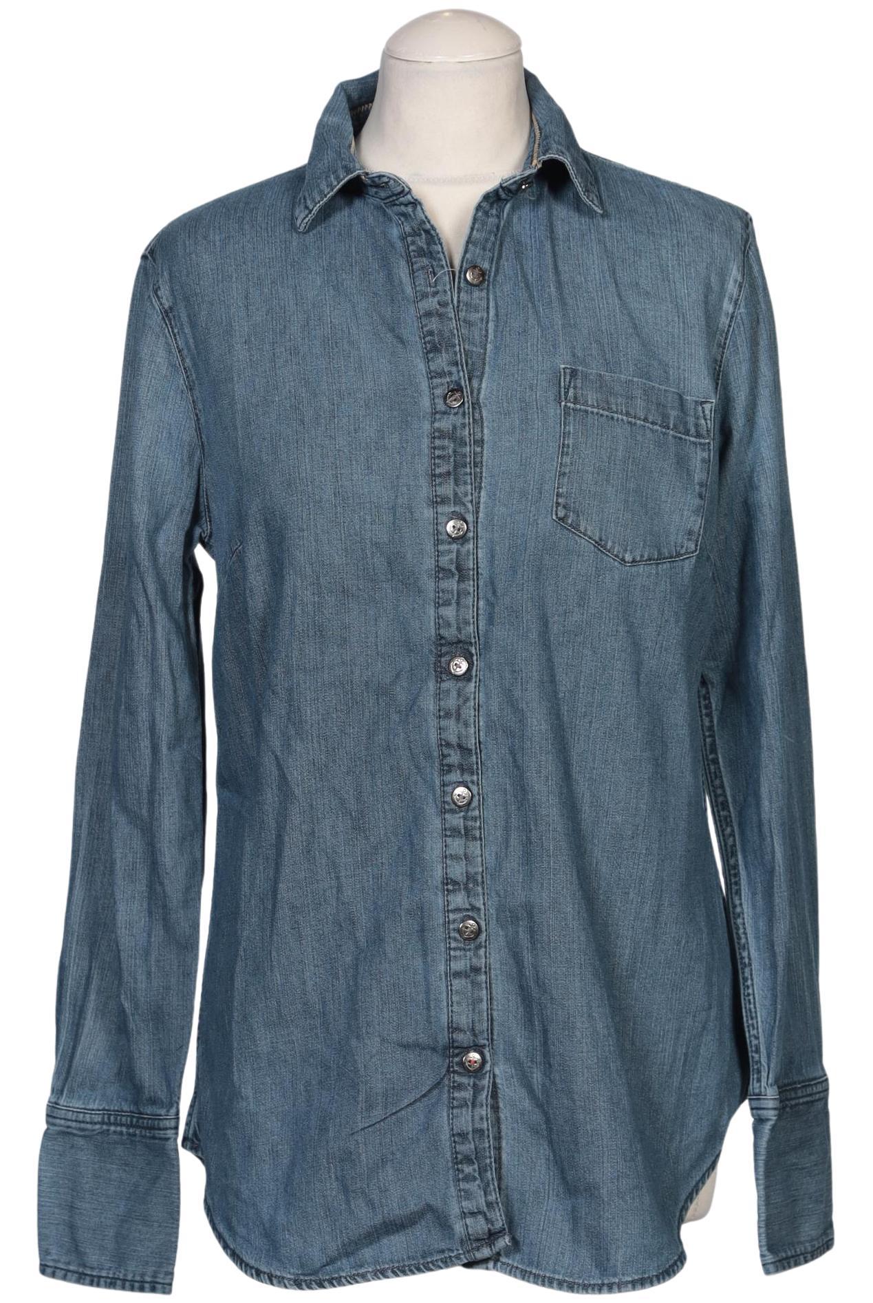 

Lands End Damen Bluse, blau, Gr. 38