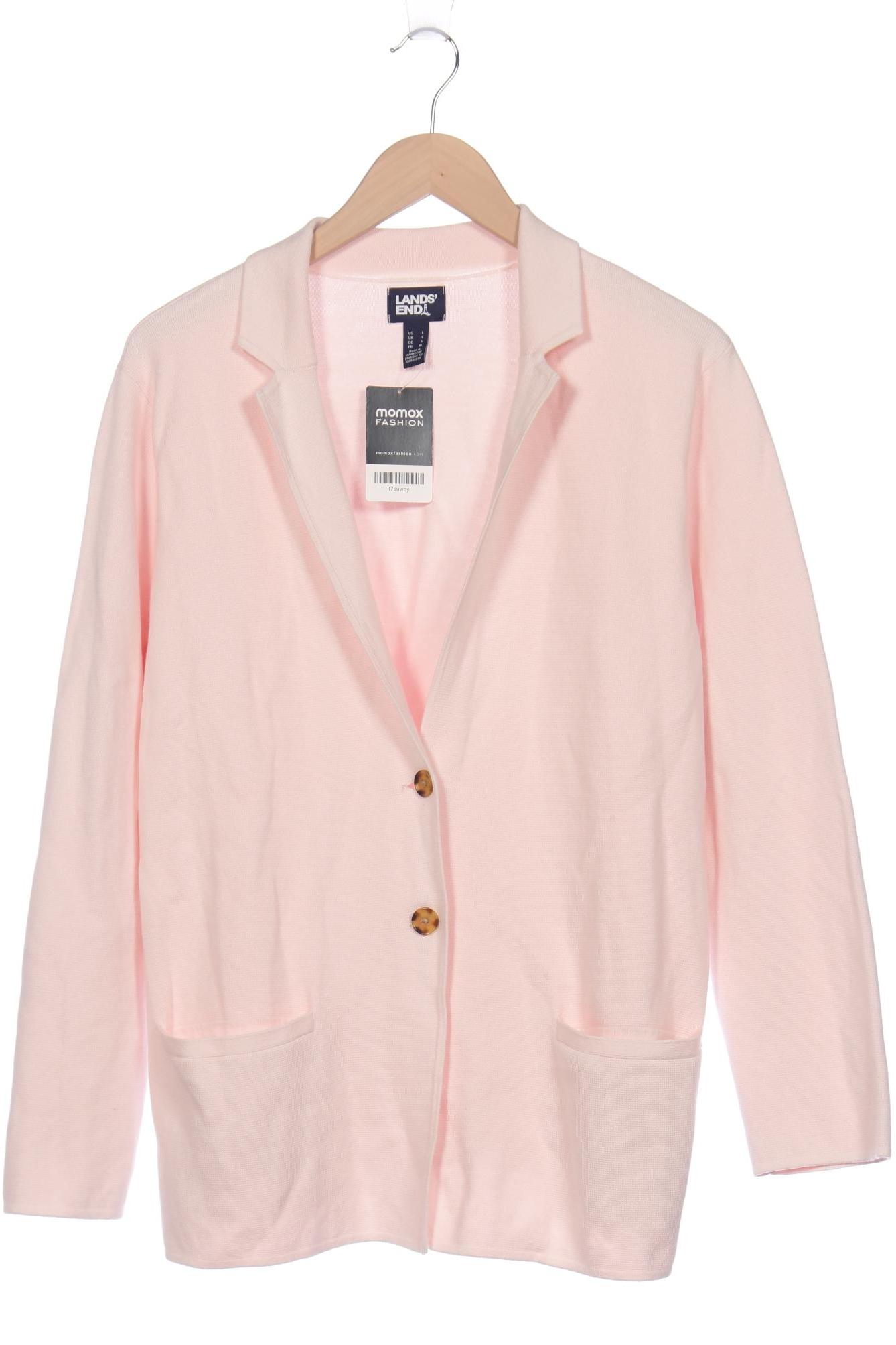 

Lands End Damen Strickjacke, pink, Gr. 42