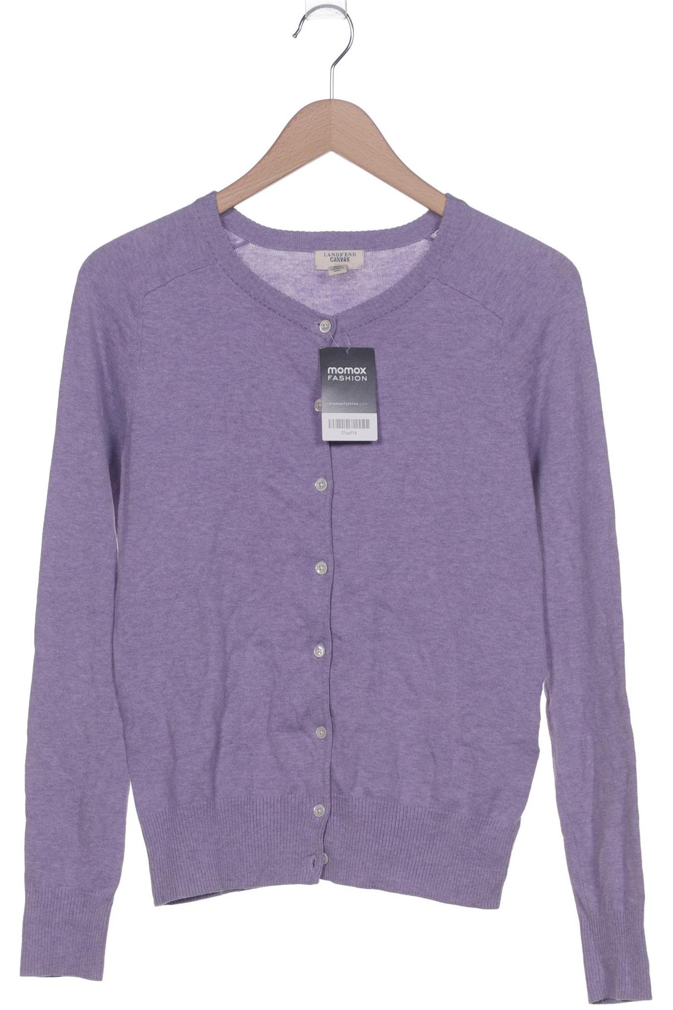 

Lands End Damen Strickjacke, flieder, Gr. 36