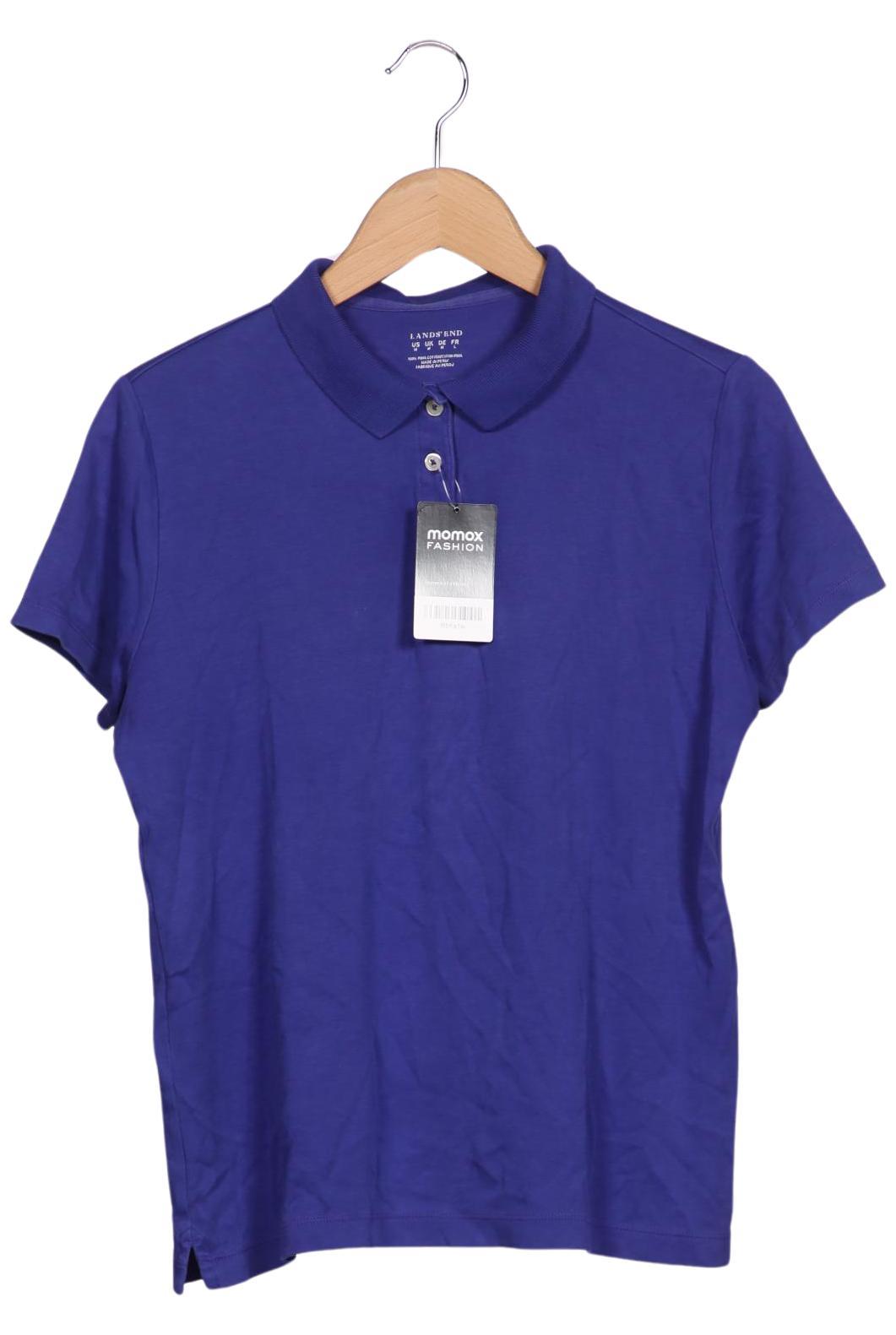 

Lands End Damen Poloshirt, blau, Gr. 38