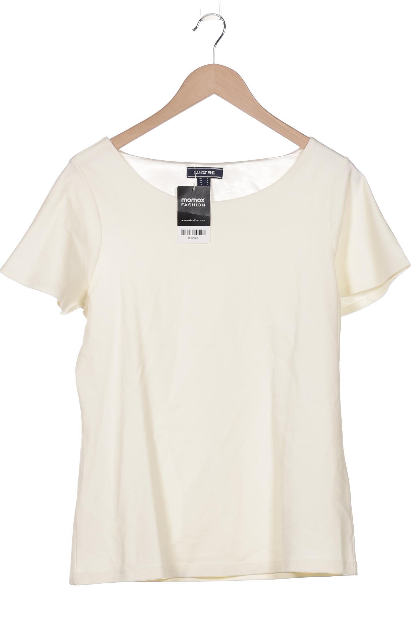 

Lands End Damen T-Shirt, cremeweiß, Gr. 38