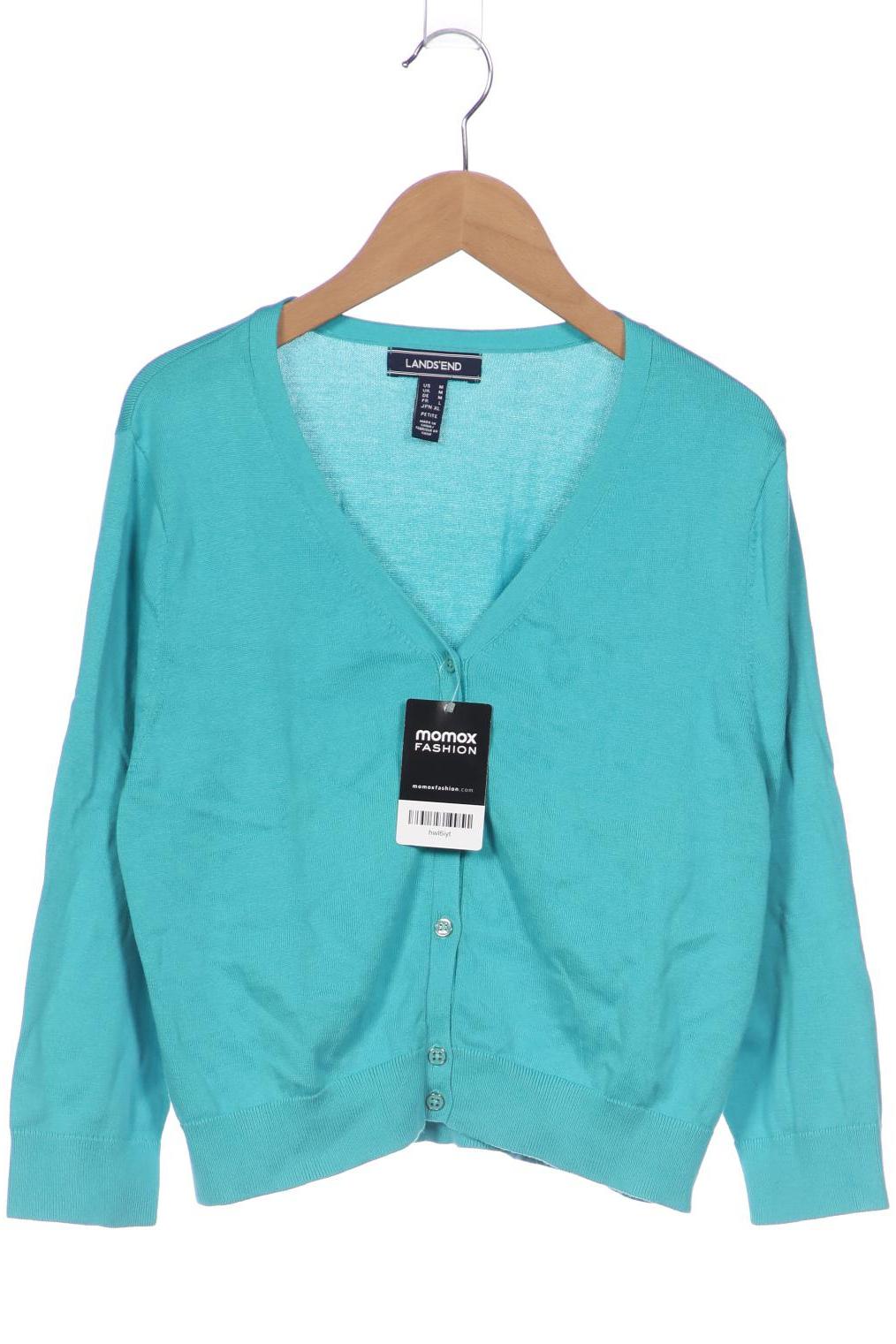 

Lands End Damen Strickjacke, hellblau, Gr. 38