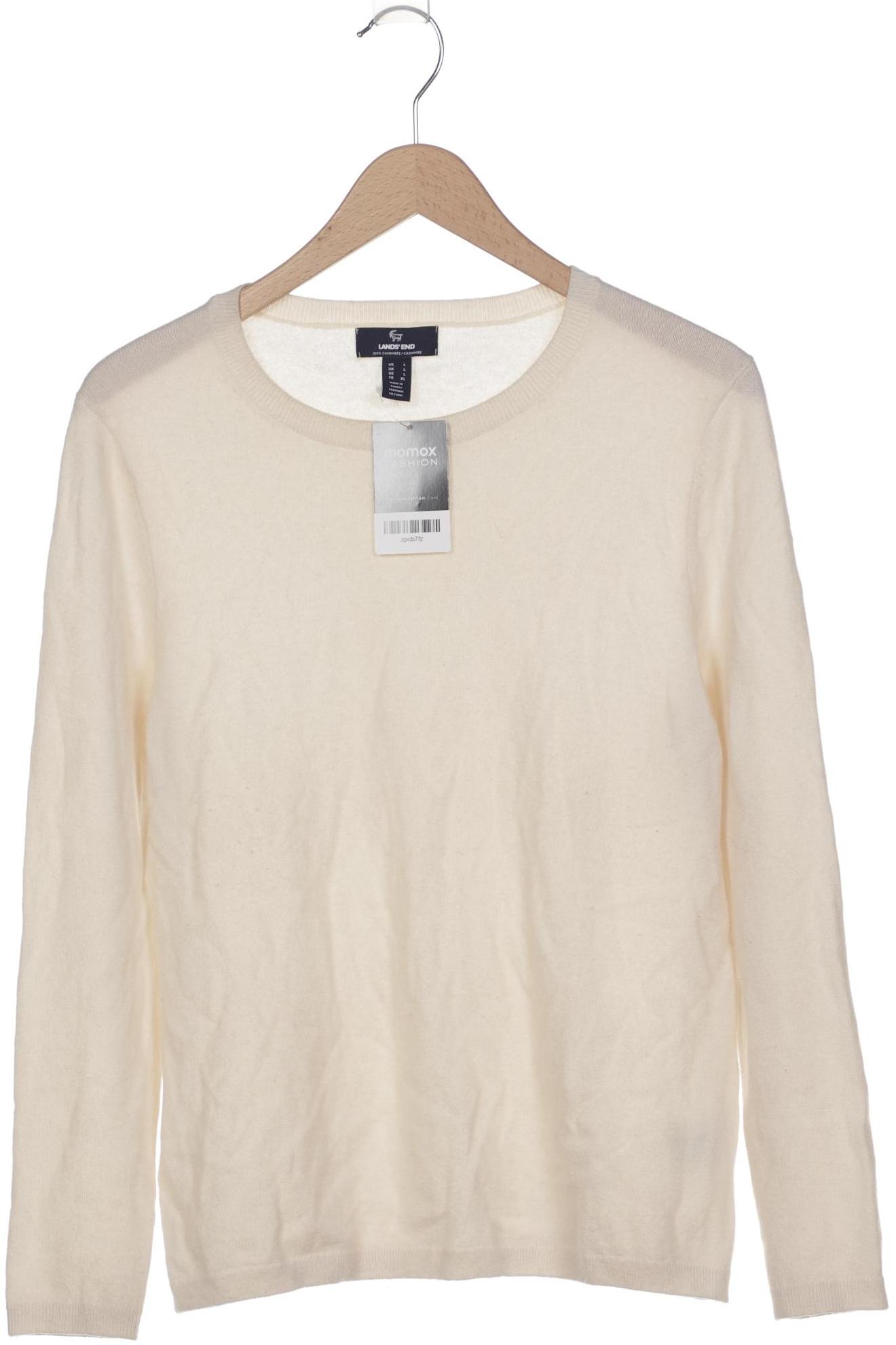 

Lands End Damen Pullover, cremeweiß, Gr. 42