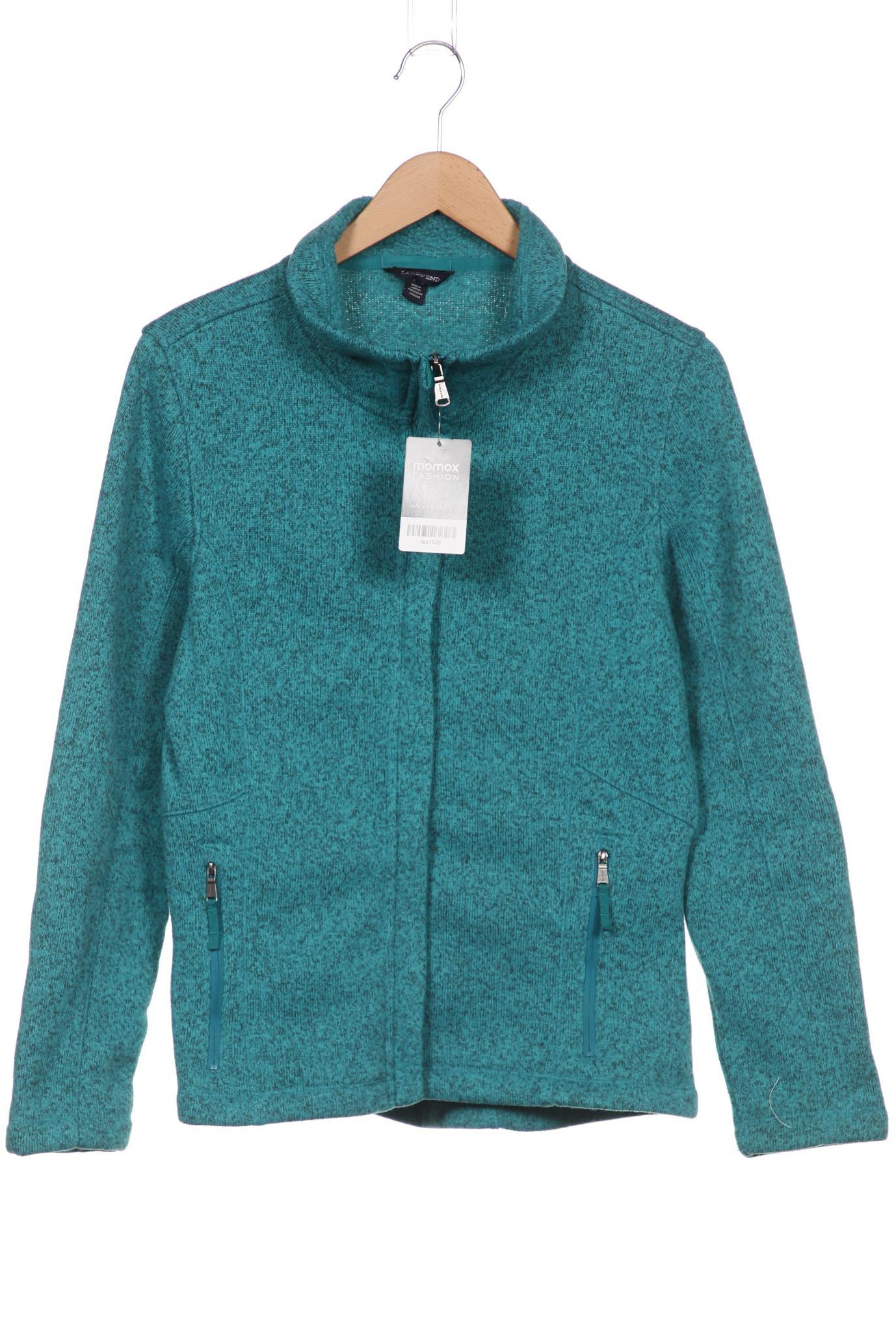 

Lands End Damen Sweatshirt, türkis, Gr. 38