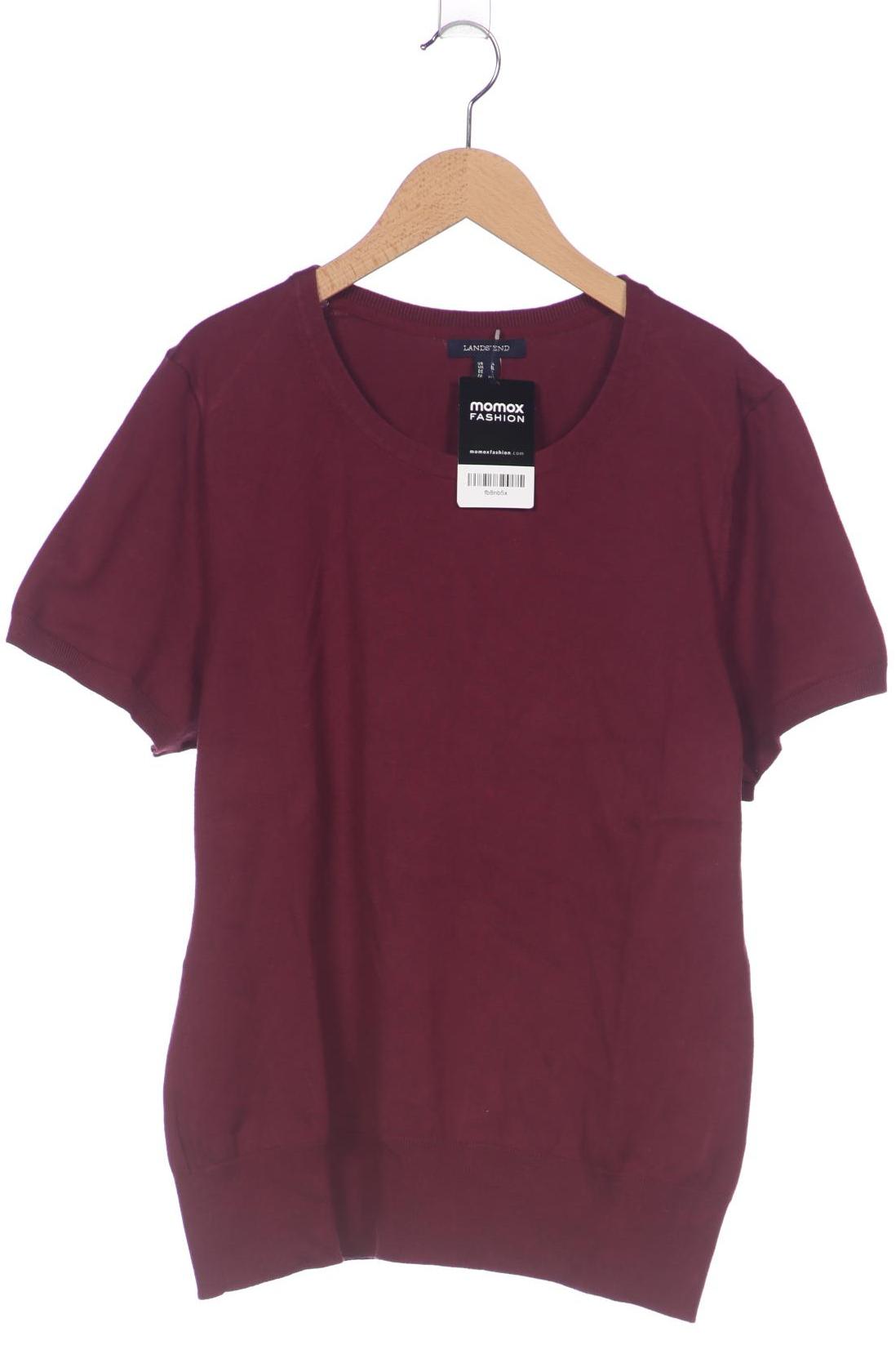 

Lands End Damen Pullover, bordeaux, Gr. 42