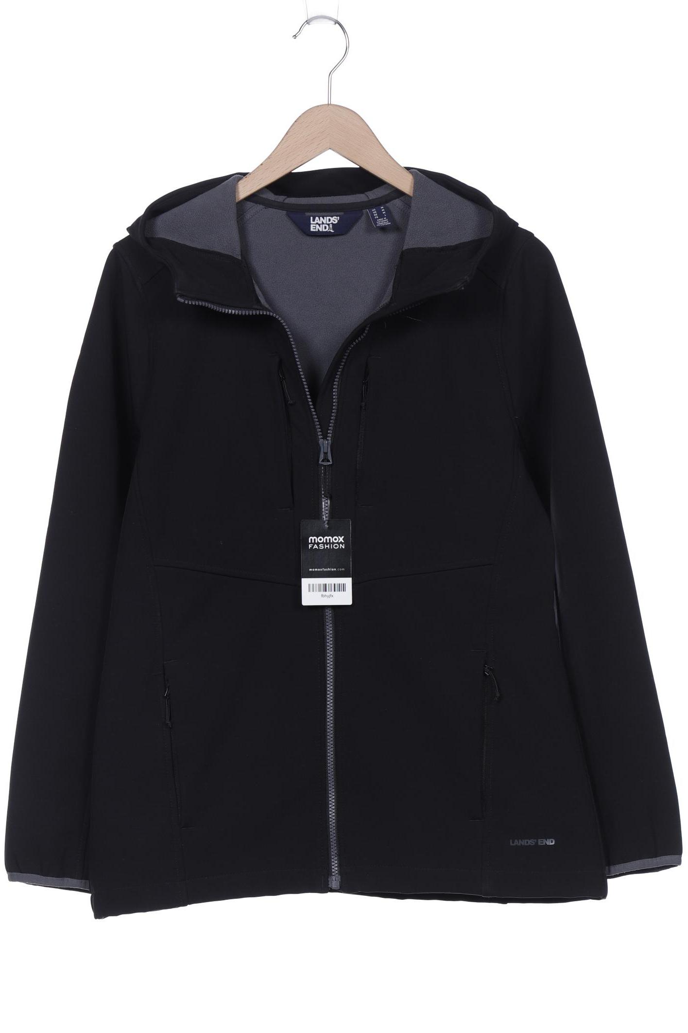 

Lands End Damen Jacke, schwarz, Gr. 38
