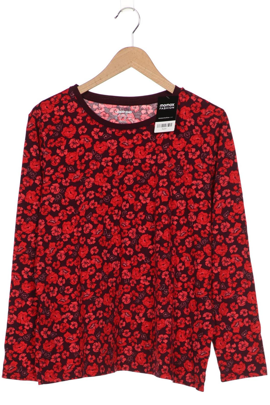 

Lands´End Damen Langarmshirt, bordeaux