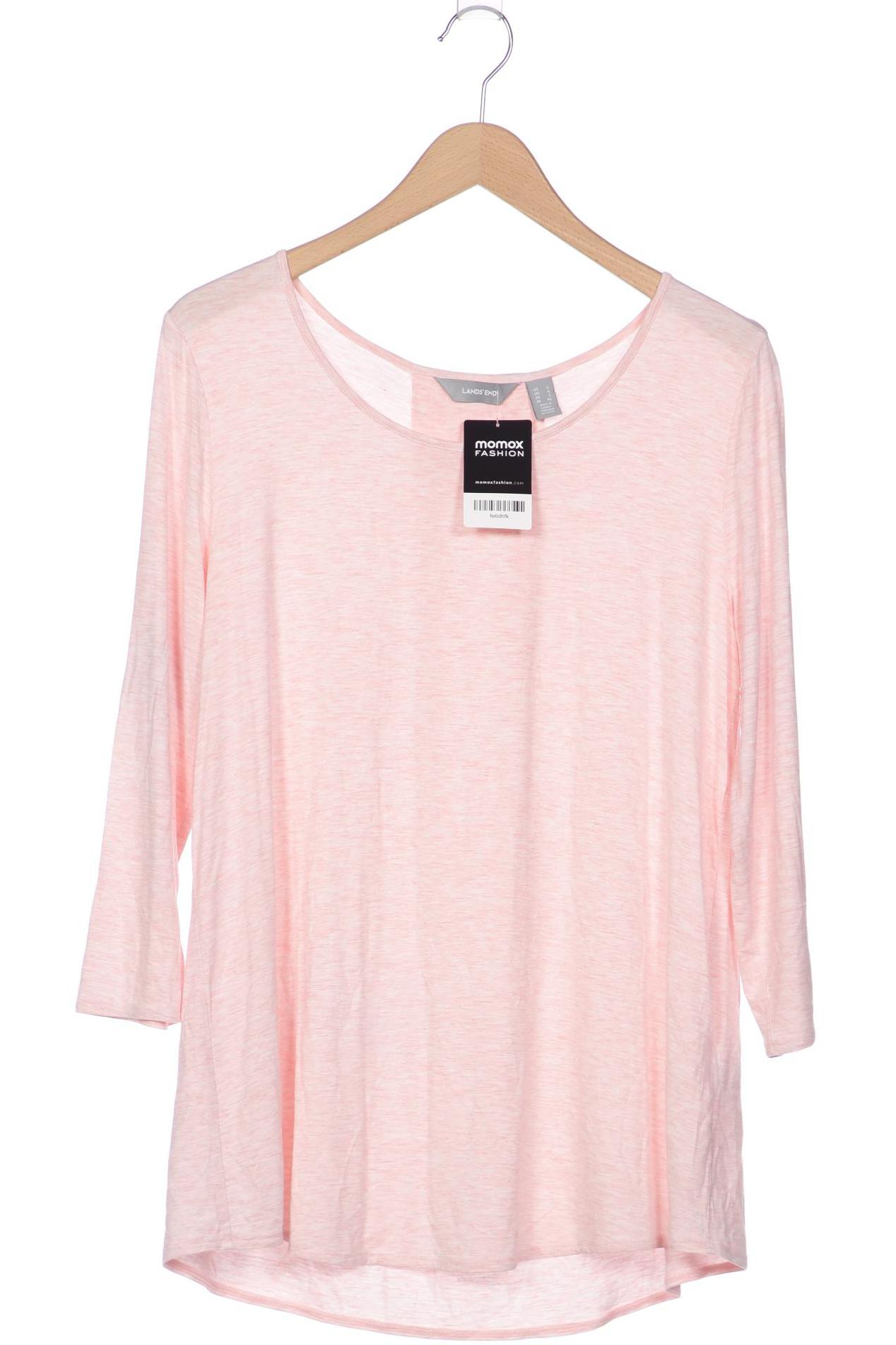 

Lands End Damen Langarmshirt, pink, Gr. 42