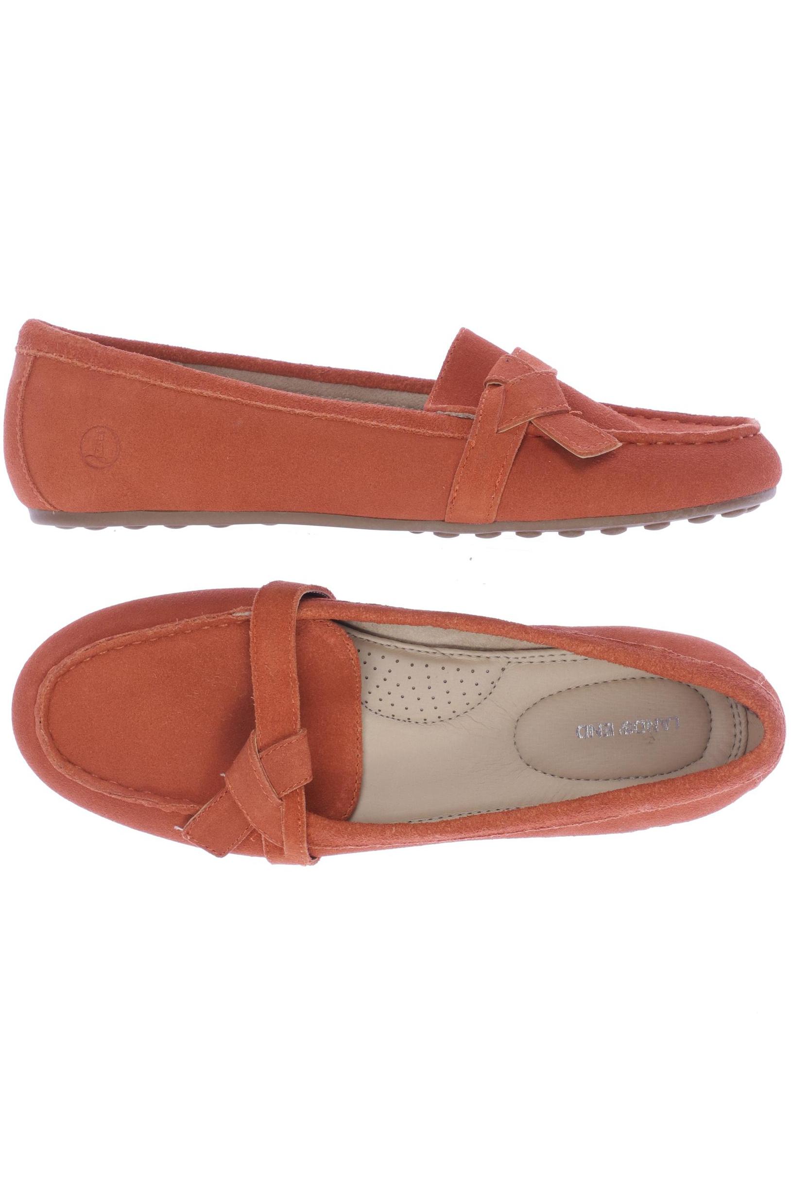 

Lands End Damen Halbschuh, orange, Gr. 38