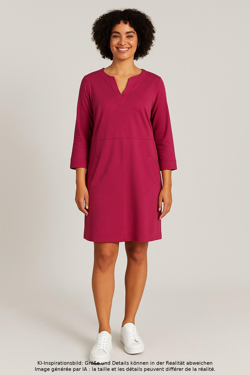 

Lands End Damen Kleid, pink, Gr. 46