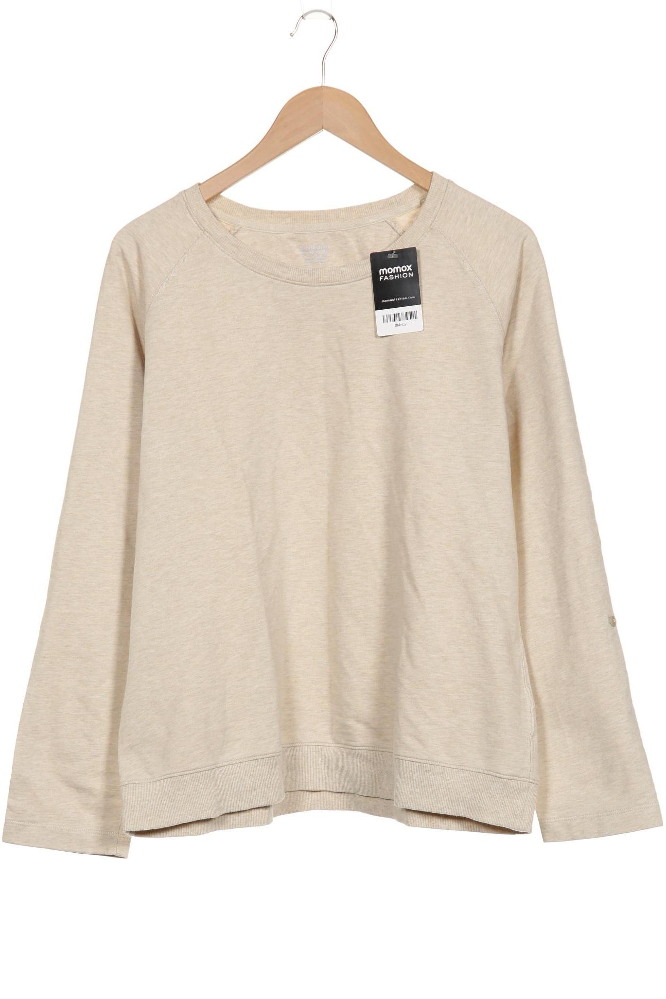 

Lands End Damen Sweatshirt, beige, Gr. 42